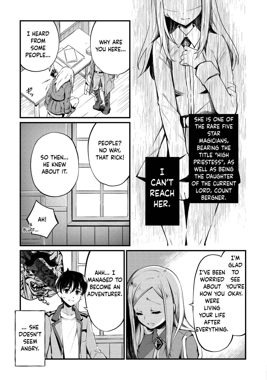 Page 4 Chapter 9 Ochikobore [☆1] Mahou Tsukai wa, Kyou mo Muishiki ni Cheat wo Tsukau