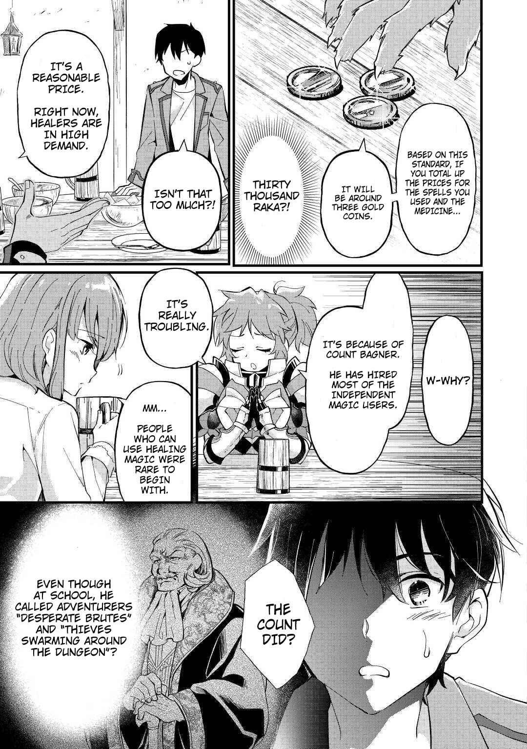Page 20 Chapter 2 Ochikobore [☆1] Mahou Tsukai wa, Kyou mo Muishiki ni Cheat wo Tsukau
