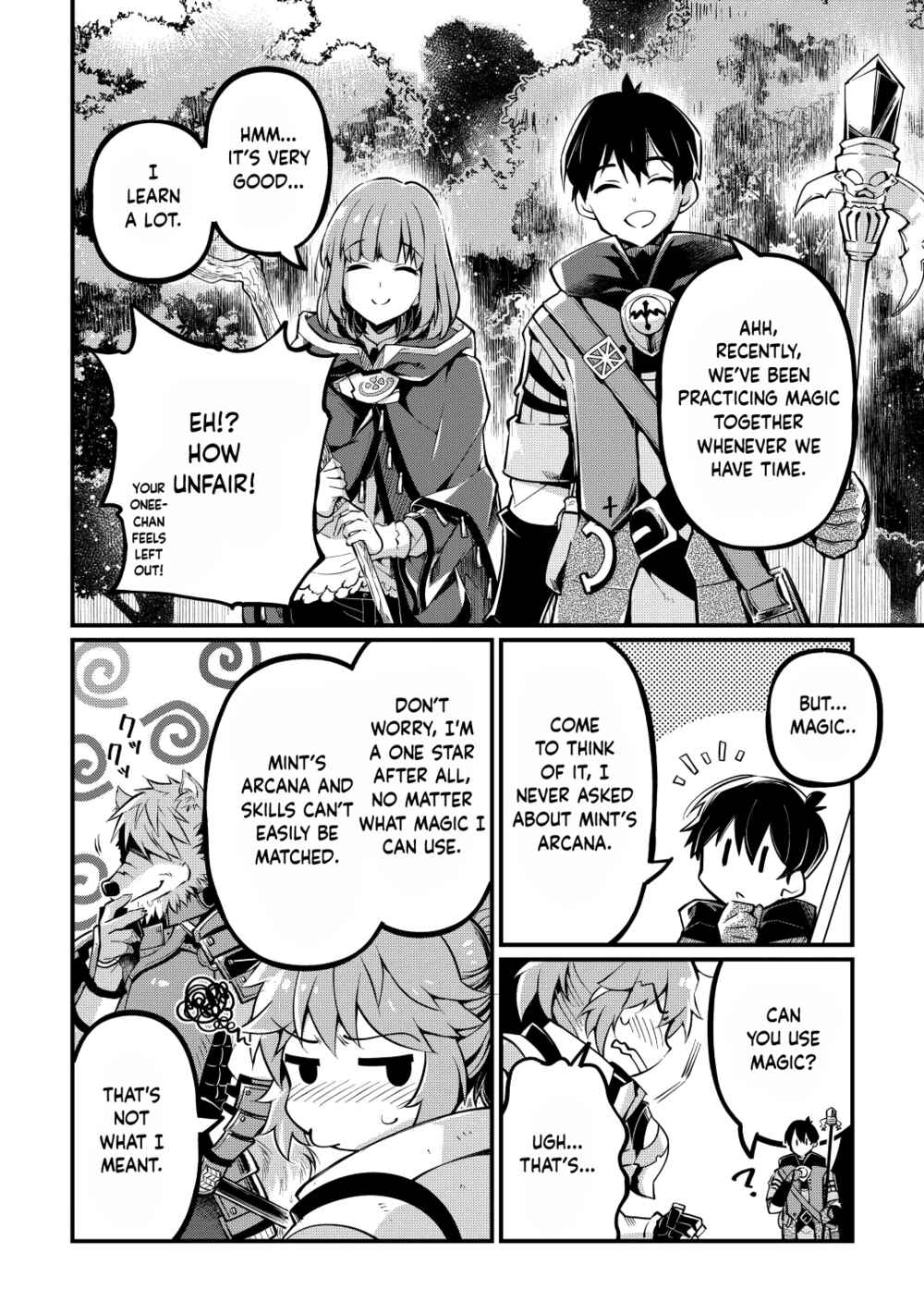Page 12 Chapter 6 Ochikobore [☆1] Mahou Tsukai wa, Kyou mo Muishiki ni Cheat wo Tsukau