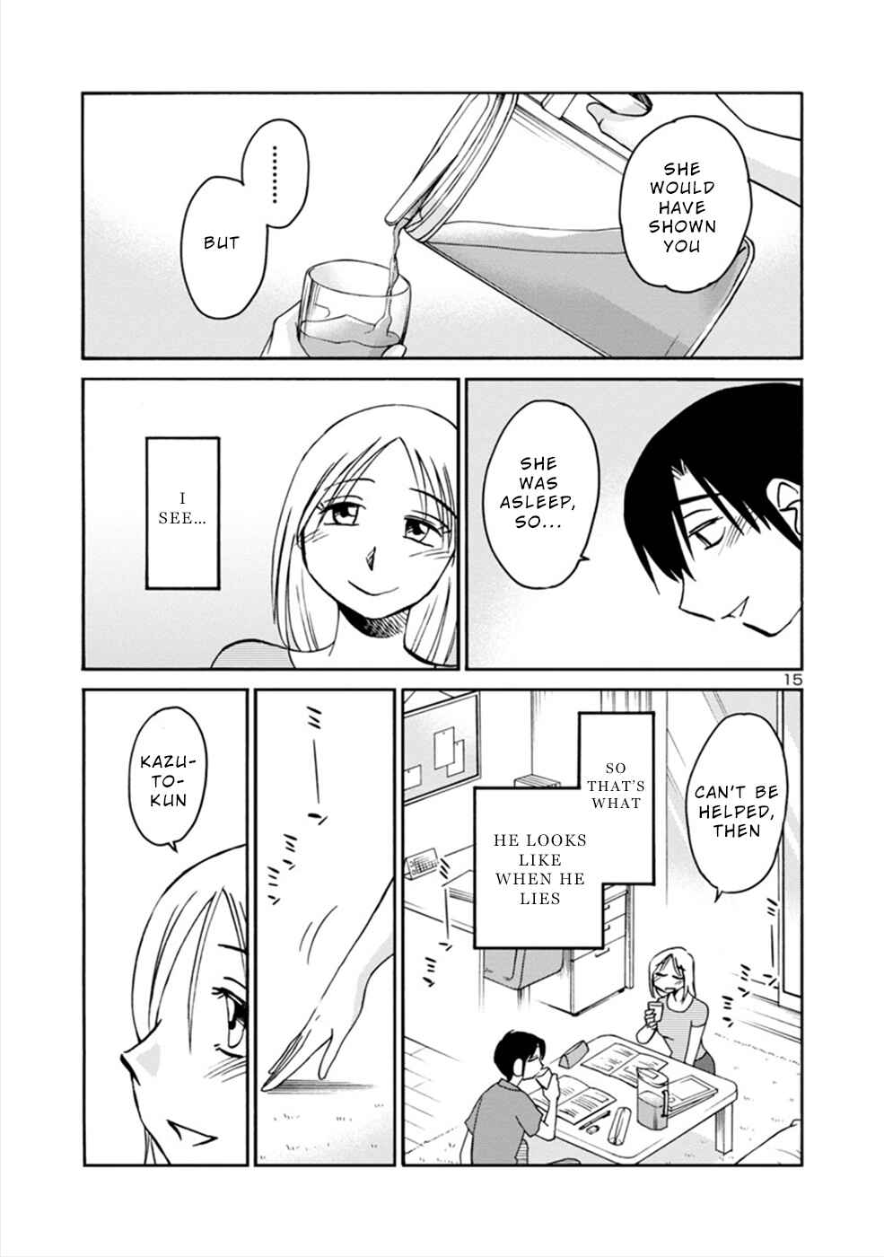 Page 15 Chapter 3 Boku to Watashi to Mama no Natsu