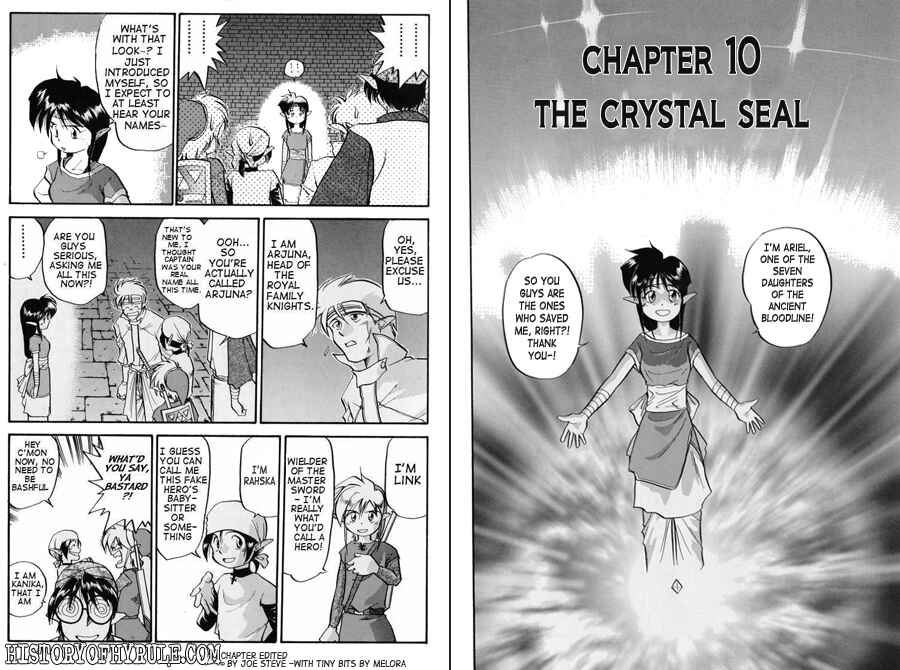 Page 1 Chapter 10 The Legend of Zelda: A Link to the Past (CAGIVA Ataru)