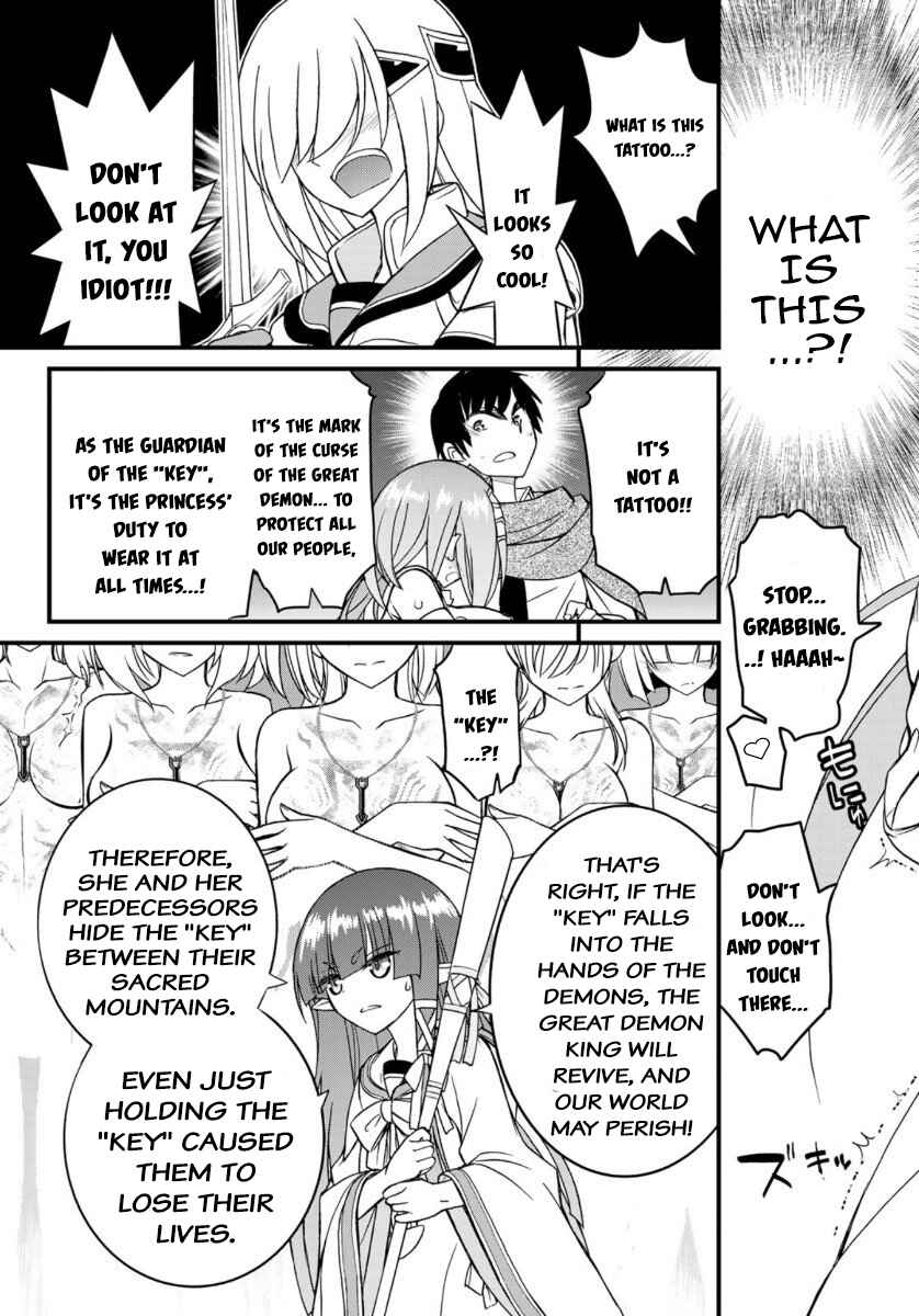 Page 8 Chapter 4 Soukyuu no Shihaisha - Isekai ni Tensei shitara Sekai no oppai wa Ore no mono!