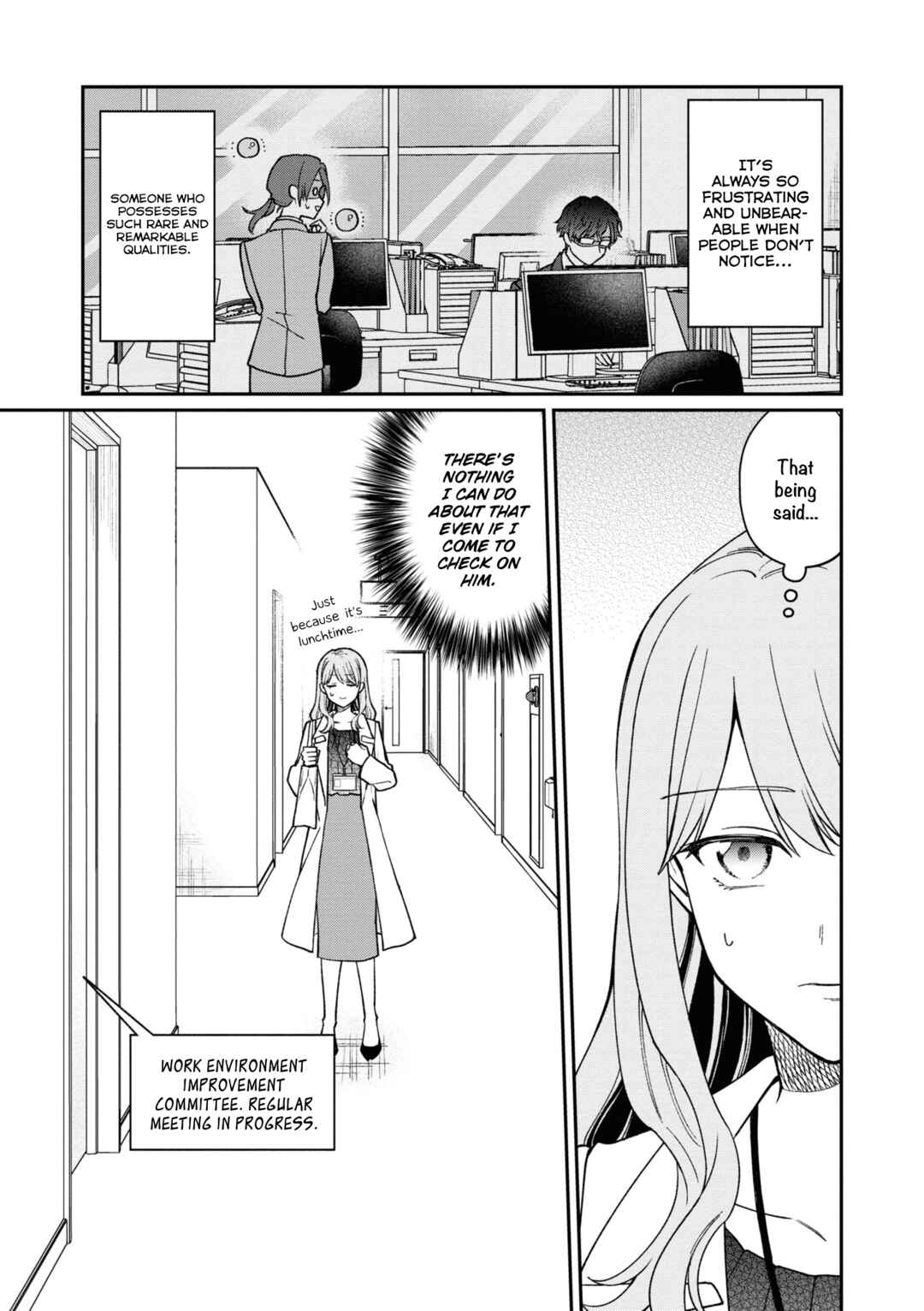 Page 4 Chapter 49 Kuuki ga Yomeru Shinnyuu Shain to Buaisou na Senpai