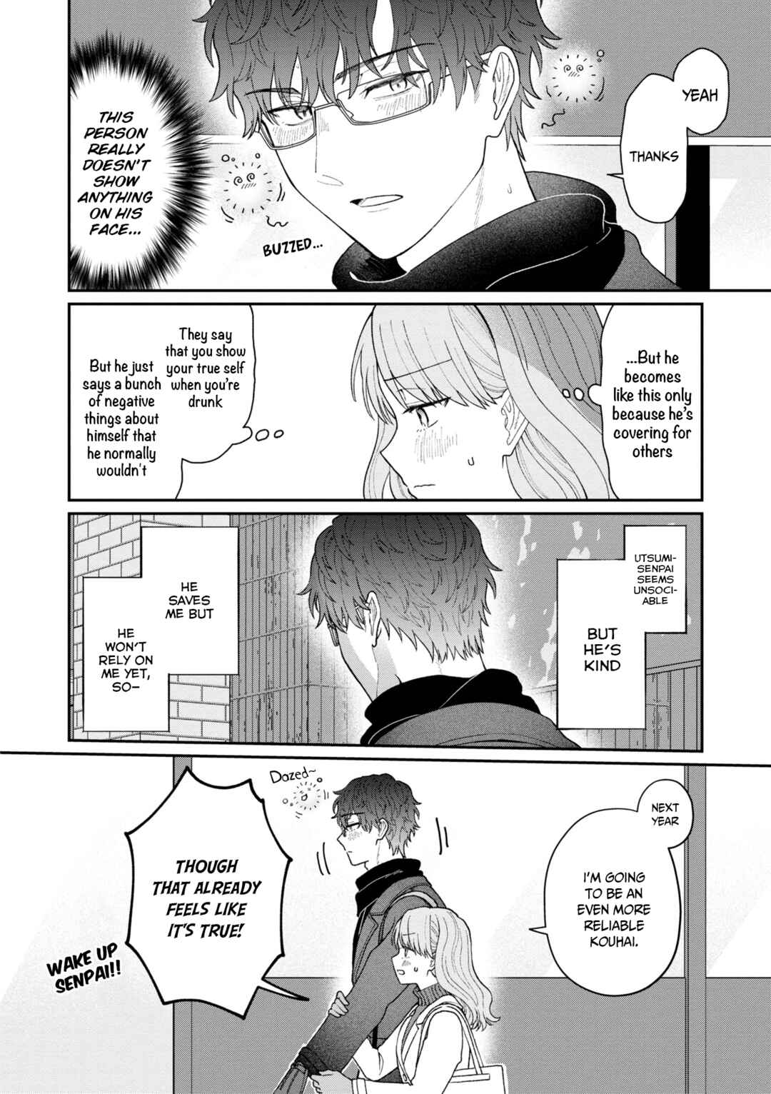 Page 5 Chapter 17 Kuuki ga Yomeru Shinnyuu Shain to Buaisou na Senpai