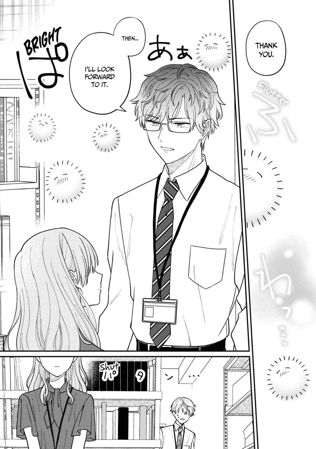 Page 4 Chapter 34 Kuuki ga Yomeru Shinnyuu Shain to Buaisou na Senpai