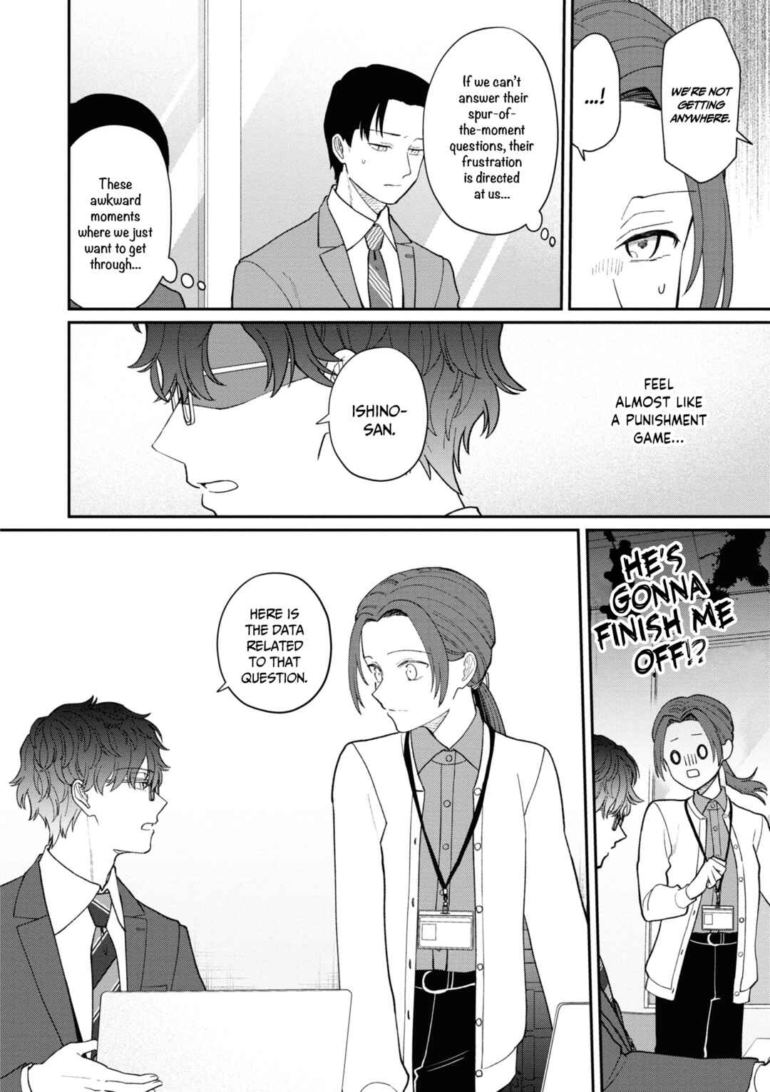 Page 7 Chapter 48 Kuuki ga Yomeru Shinnyuu Shain to Buaisou na Senpai