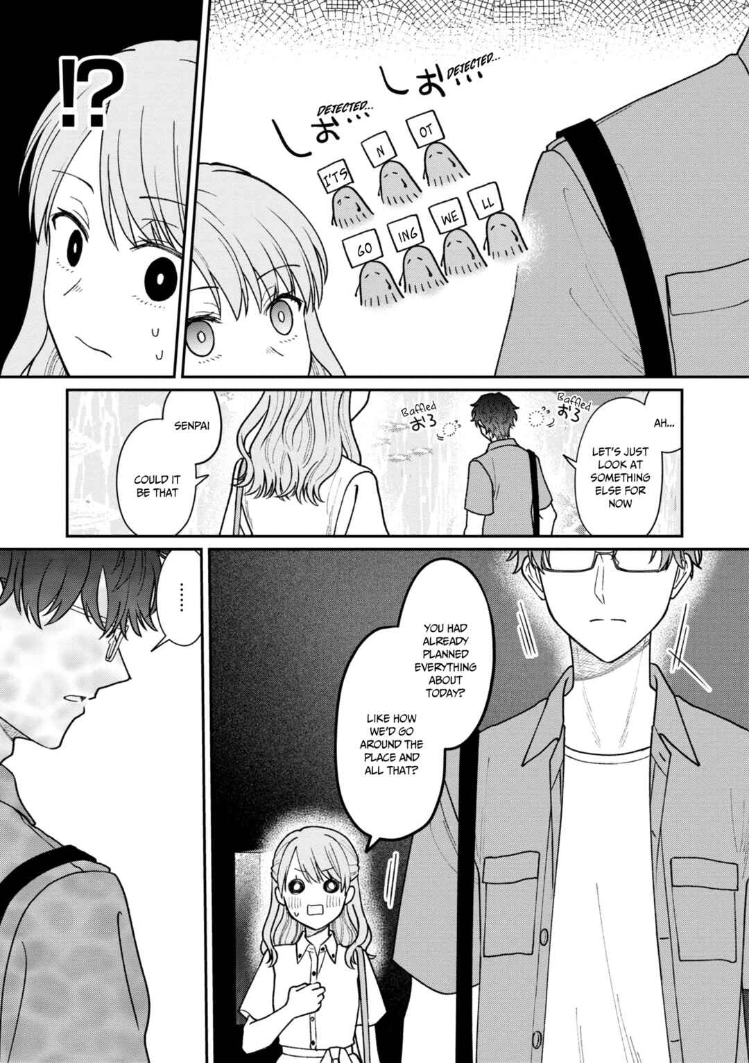 Page 4 Chapter 32 Kuuki ga Yomeru Shinnyuu Shain to Buaisou na Senpai