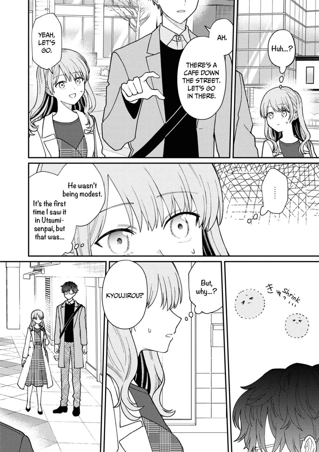 Page 11 Chapter 41 Kuuki ga Yomeru Shinnyuu Shain to Buaisou na Senpai