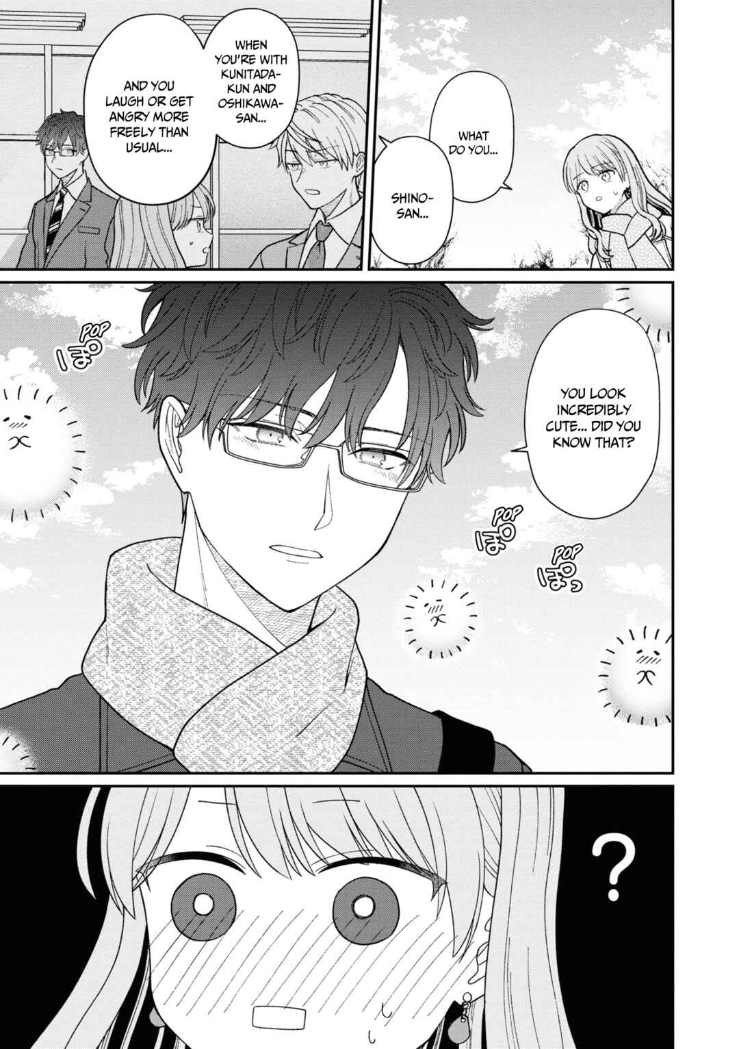 Page 34 Chapter 52 Kuuki ga Yomeru Shinnyuu Shain to Buaisou na Senpai