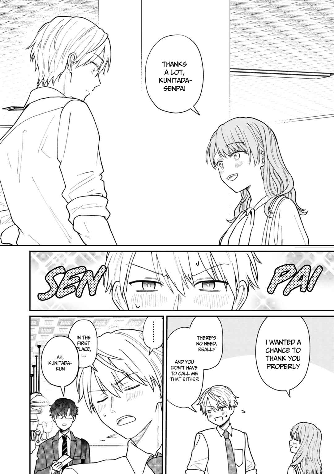 Page 5 Chapter 32.5 Kuuki ga Yomeru Shinnyuu Shain to Buaisou na Senpai