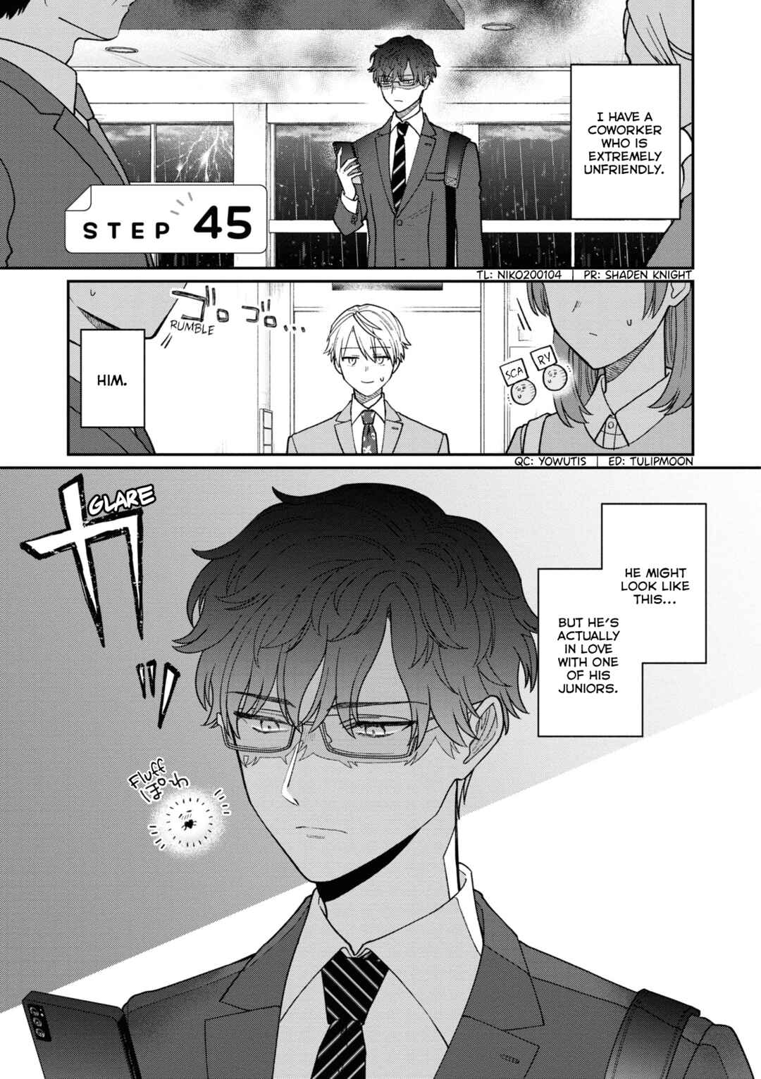 Page 2 Chapter 45 Kuuki ga Yomeru Shinnyuu Shain to Buaisou na Senpai