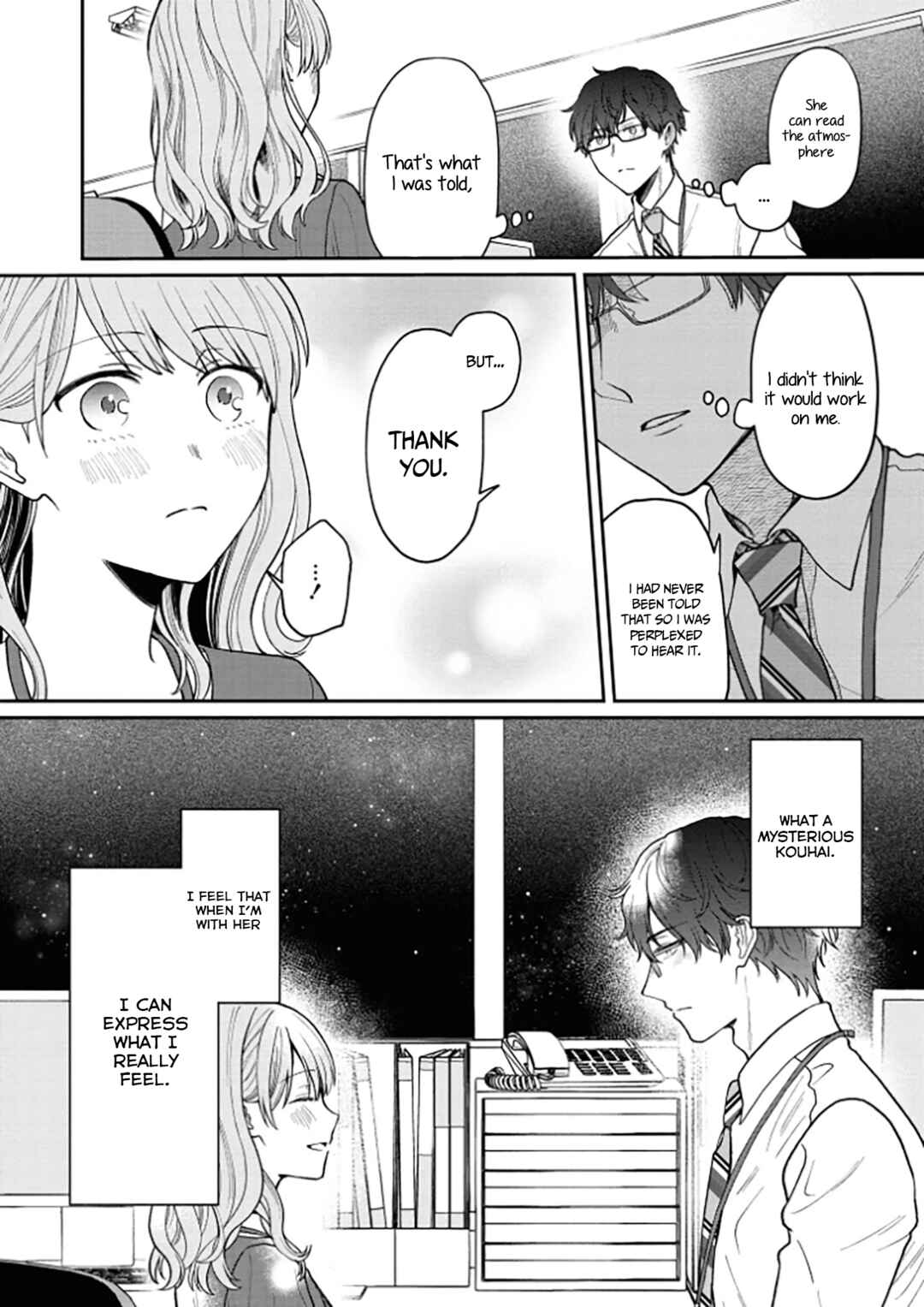 Page 7 Chapter 10 Kuuki ga Yomeru Shinnyuu Shain to Buaisou na Senpai