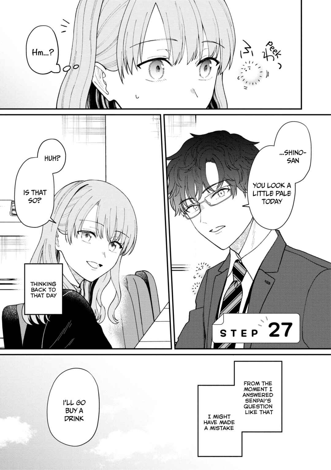 Page 2 Chapter 27 Kuuki ga Yomeru Shinnyuu Shain to Buaisou na Senpai