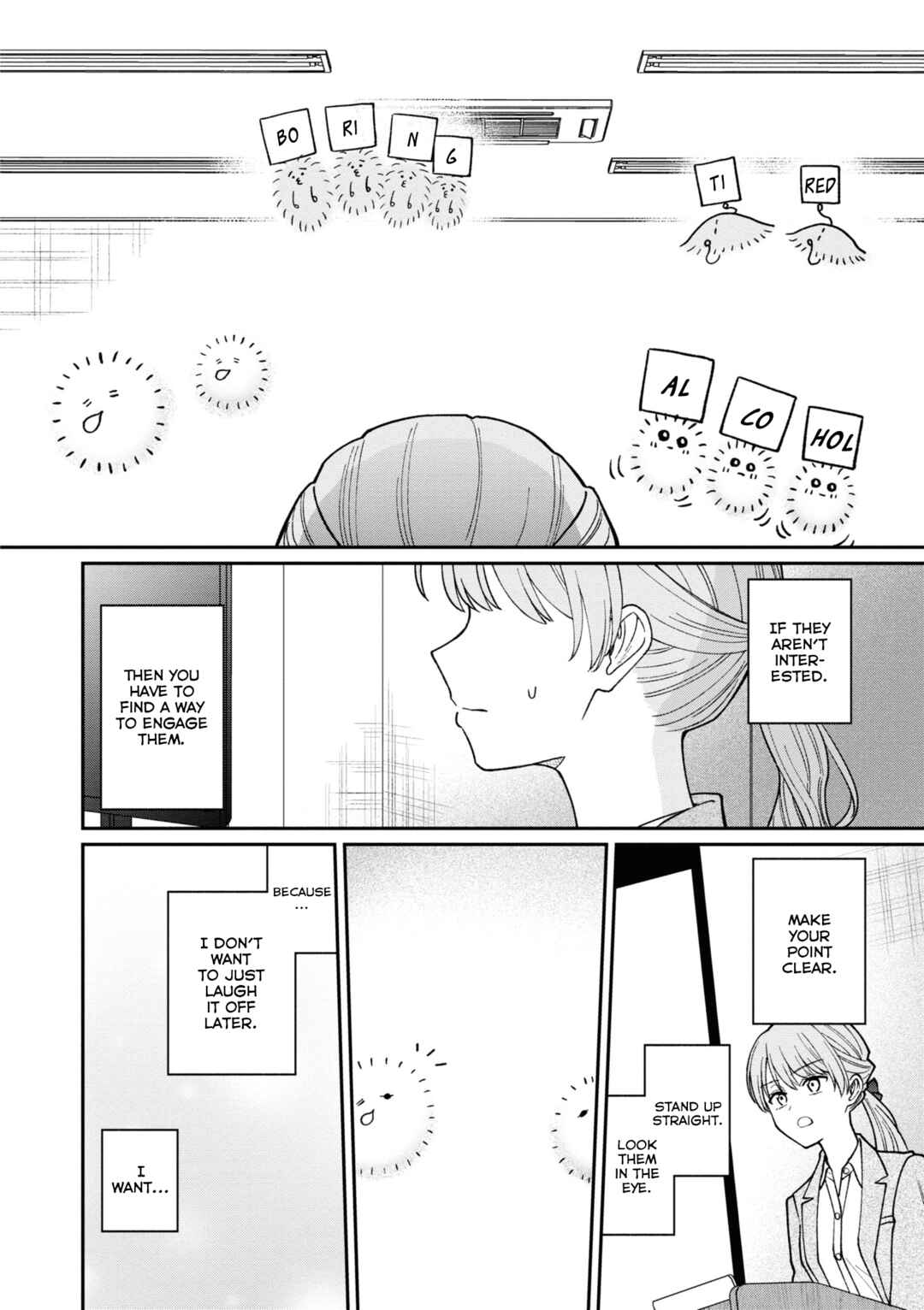 Page 11 Chapter 40 Kuuki ga Yomeru Shinnyuu Shain to Buaisou na Senpai
