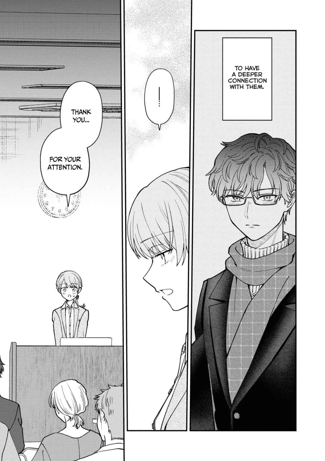 Page 12 Chapter 40 Kuuki ga Yomeru Shinnyuu Shain to Buaisou na Senpai