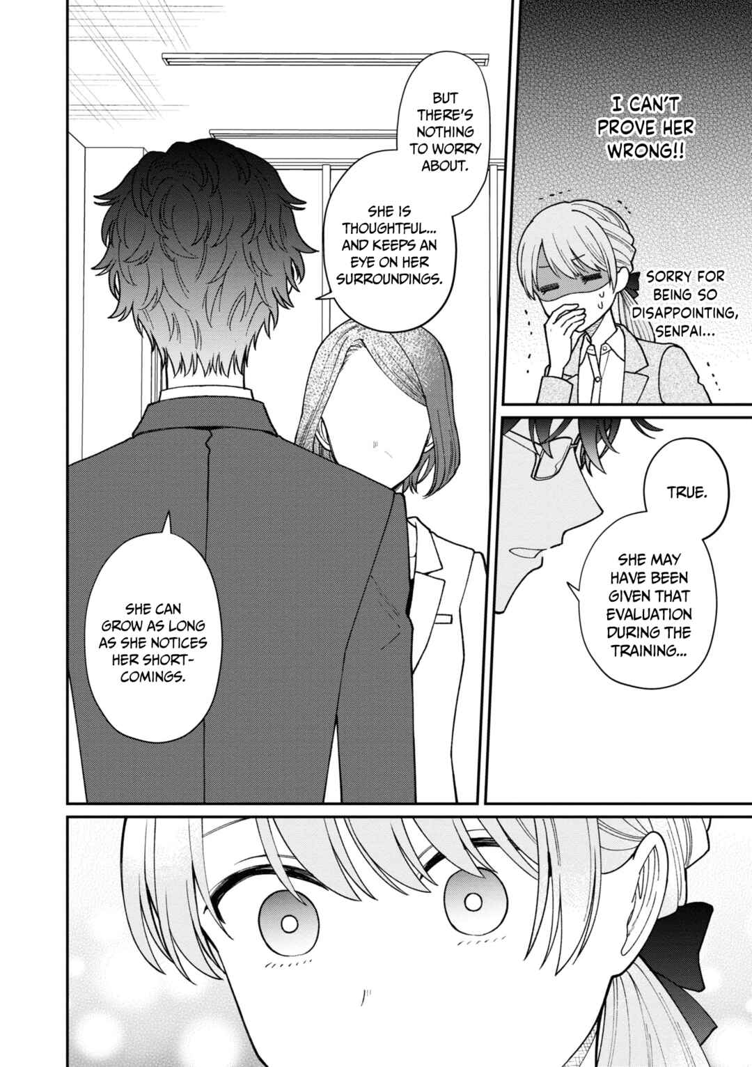 Page 7 Chapter 40 Kuuki ga Yomeru Shinnyuu Shain to Buaisou na Senpai