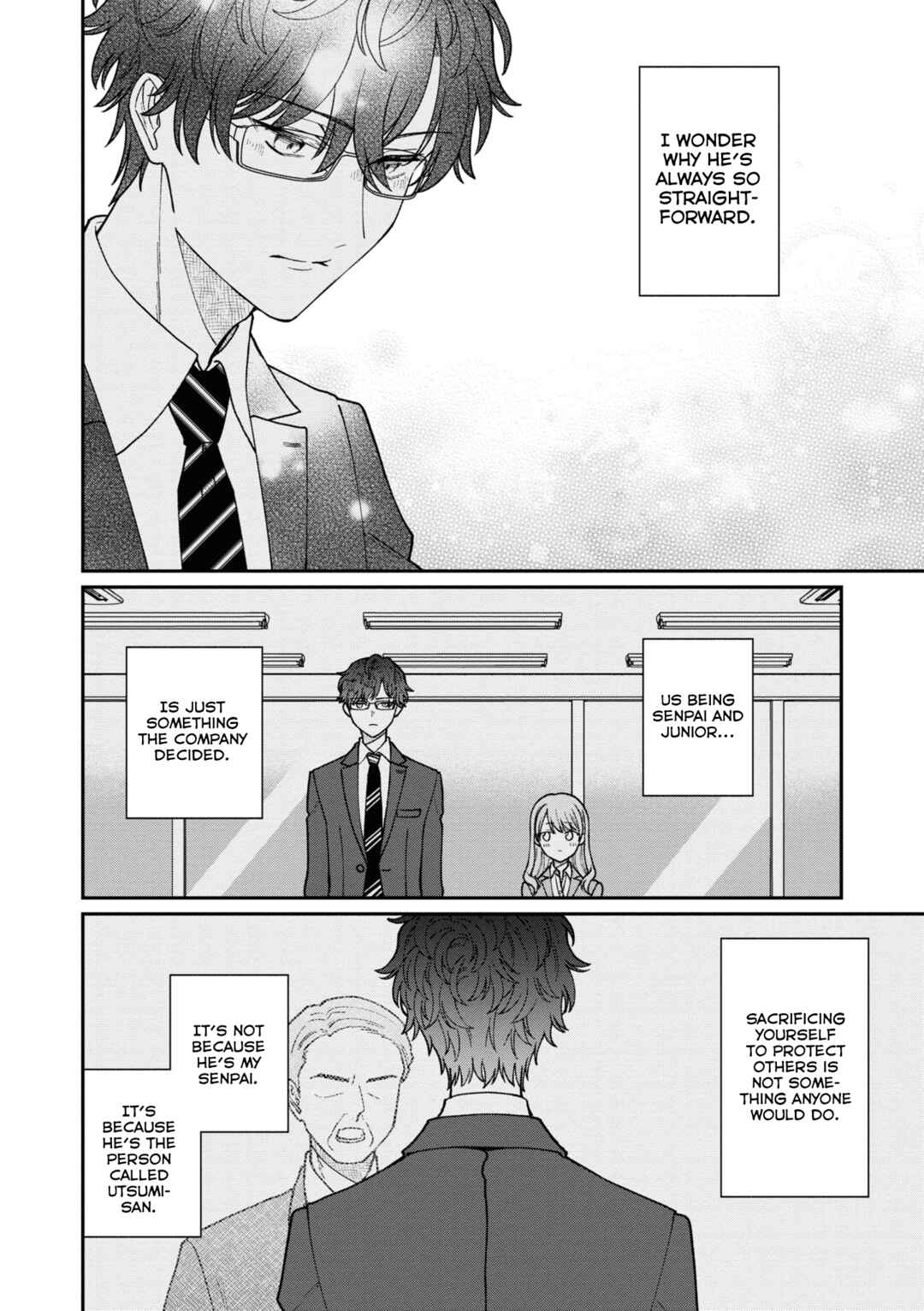 Page 9 Chapter 40 Kuuki ga Yomeru Shinnyuu Shain to Buaisou na Senpai