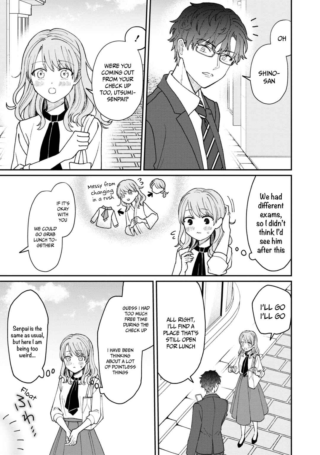 Page 4 Chapter 23 Kuuki ga Yomeru Shinnyuu Shain to Buaisou na Senpai