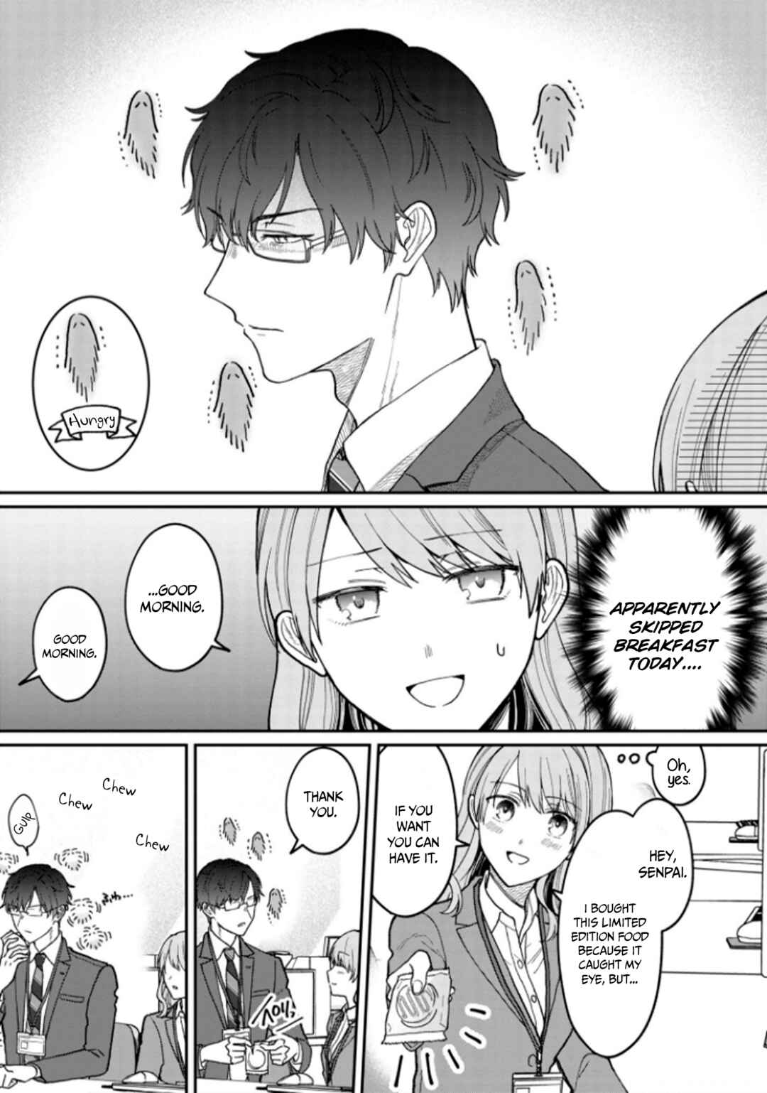 Page 3 Chapter 2 Kuuki ga Yomeru Shinnyuu Shain to Buaisou na Senpai