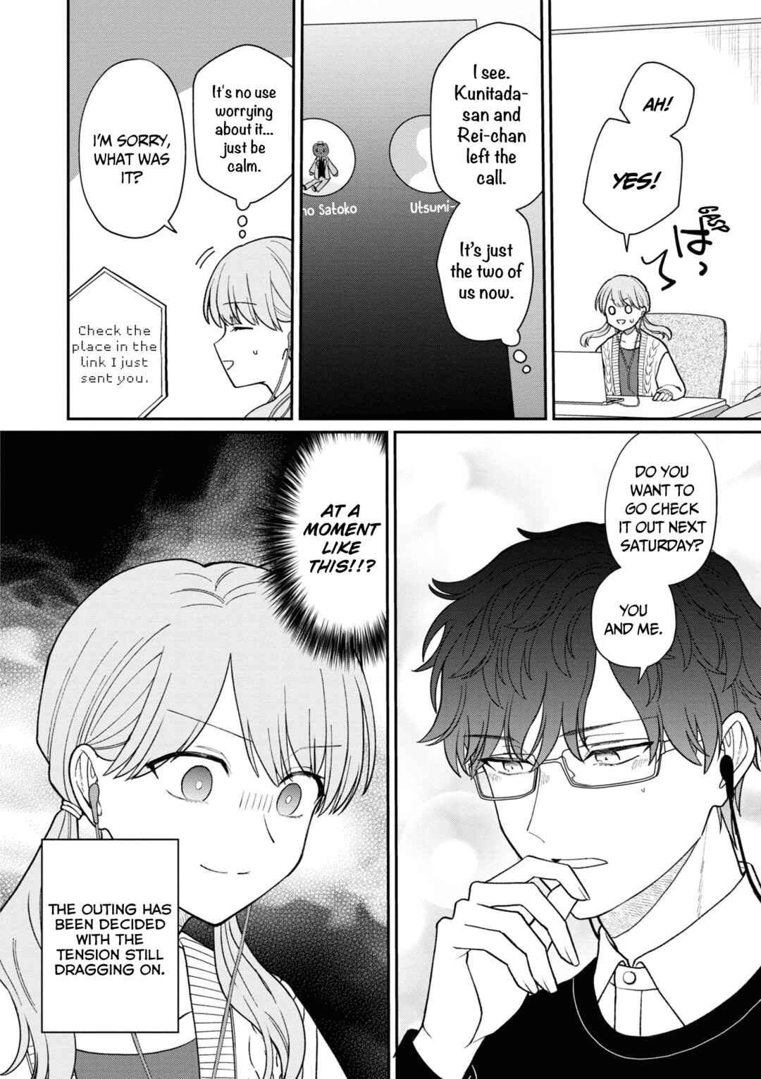 Page 13 Chapter 51 Kuuki ga Yomeru Shinnyuu Shain to Buaisou na Senpai