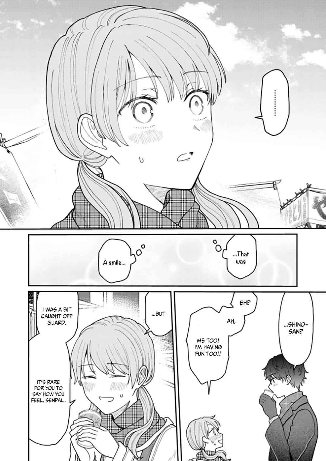 Page 12 Chapter 15 Kuuki ga Yomeru Shinnyuu Shain to Buaisou na Senpai