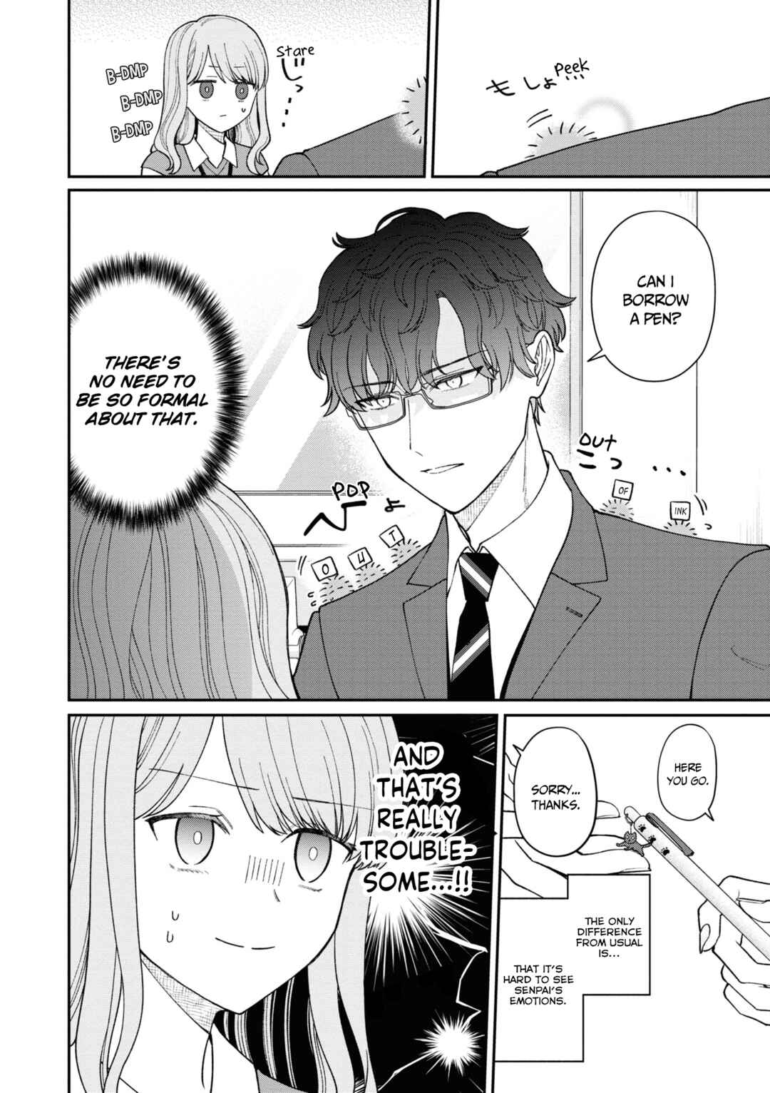 Page 3 Chapter 46 Kuuki ga Yomeru Shinnyuu Shain to Buaisou na Senpai