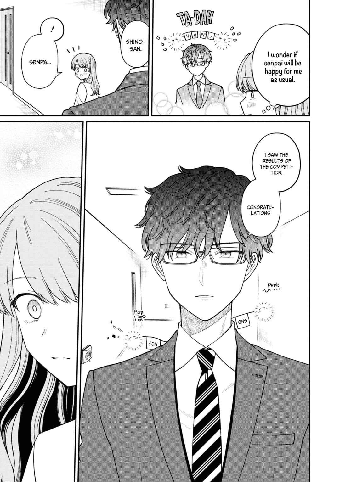 Page 8 Chapter 43 Kuuki ga Yomeru Shinnyuu Shain to Buaisou na Senpai