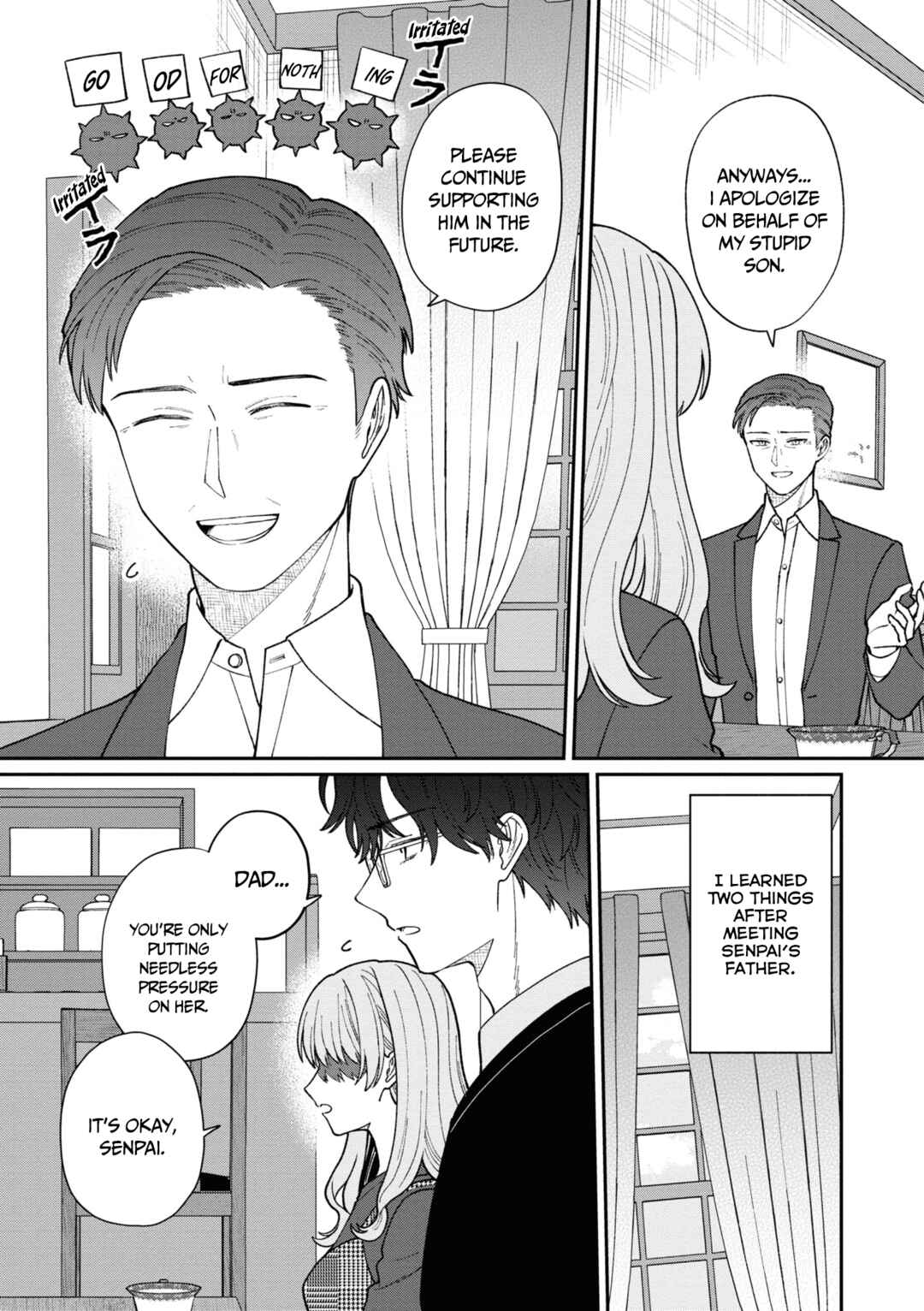 Page 10 Chapter 42 Kuuki ga Yomeru Shinnyuu Shain to Buaisou na Senpai