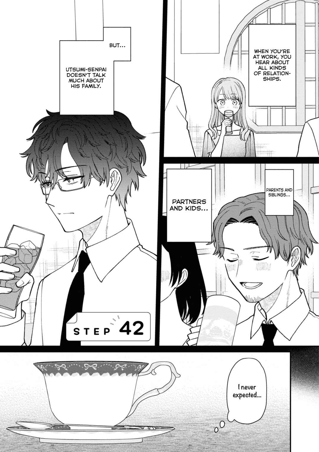 Page 2 Chapter 42 Kuuki ga Yomeru Shinnyuu Shain to Buaisou na Senpai