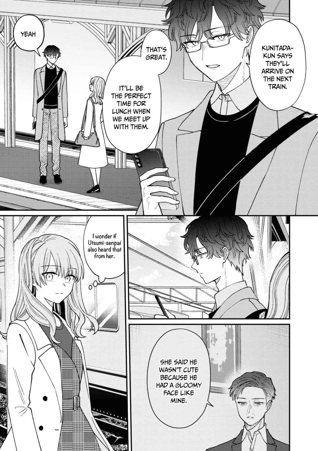 Page 24 Chapter 42 Kuuki ga Yomeru Shinnyuu Shain to Buaisou na Senpai