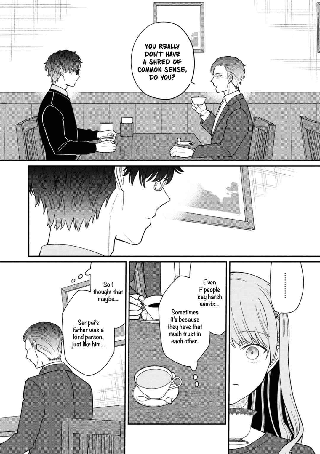 Page 5 Chapter 42 Kuuki ga Yomeru Shinnyuu Shain to Buaisou na Senpai