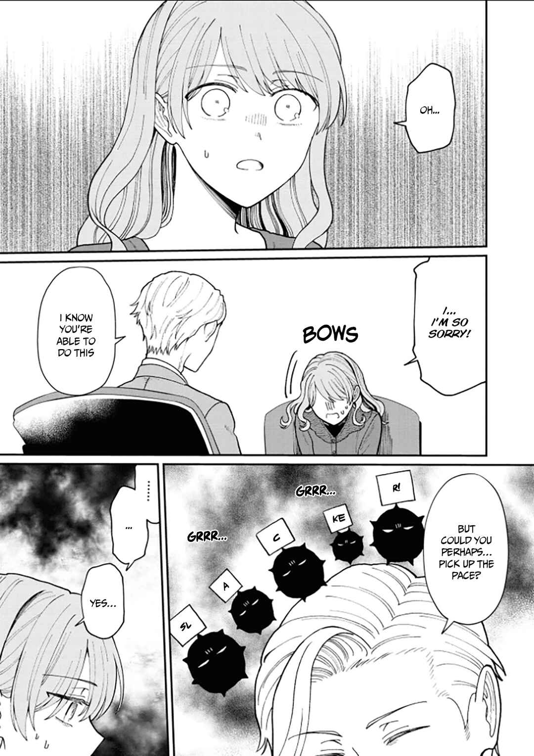 Page 8 Chapter 13 Kuuki ga Yomeru Shinnyuu Shain to Buaisou na Senpai