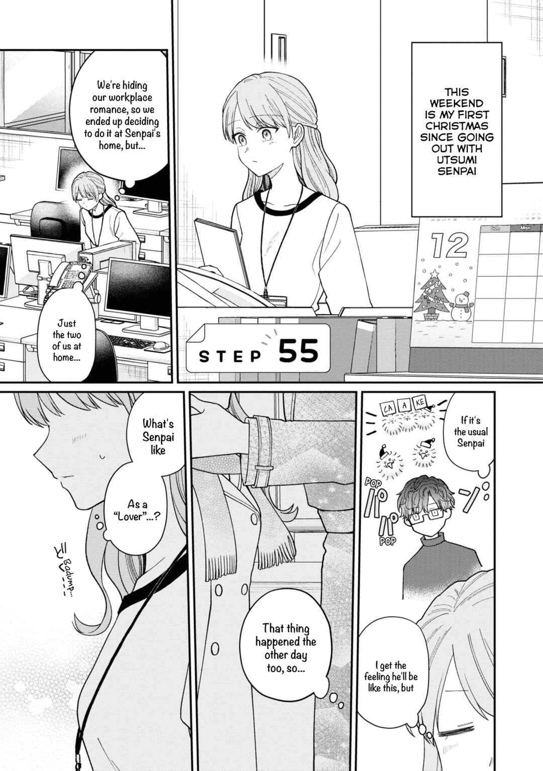 Page 6 Chapter 55 Kuuki ga Yomeru Shinnyuu Shain to Buaisou na Senpai