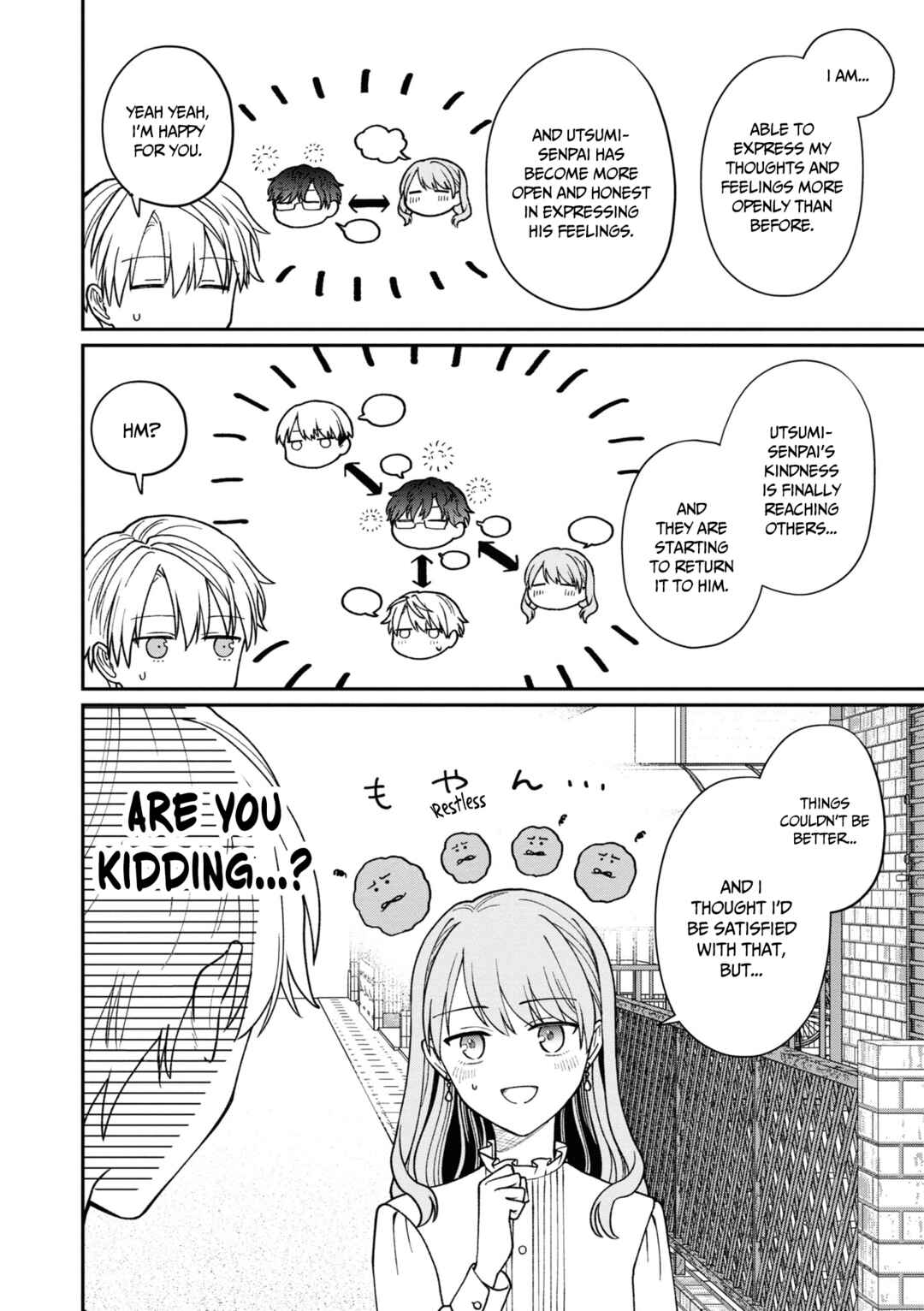 Page 9 Chapter 37 Kuuki ga Yomeru Shinnyuu Shain to Buaisou na Senpai