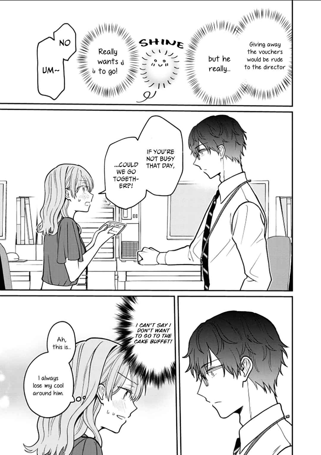 Page 5 Chapter 8 Kuuki ga Yomeru Shinnyuu Shain to Buaisou na Senpai