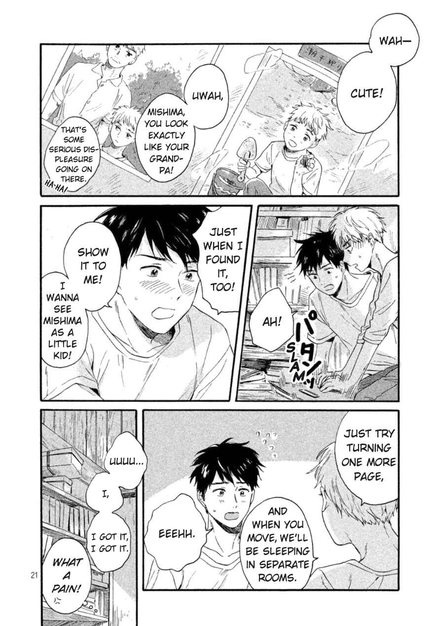 Page 21 Chapter 4 Bokura wo Hedateru Ao to Shiro