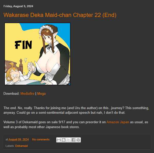 Page 33 Chapter 22 Wakarase ♥ Dekamaid-chan