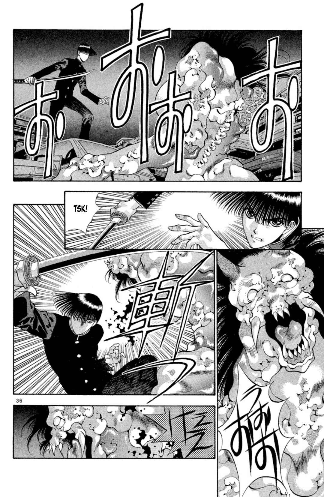 Page 36 Chapter 64 Onikirimaru