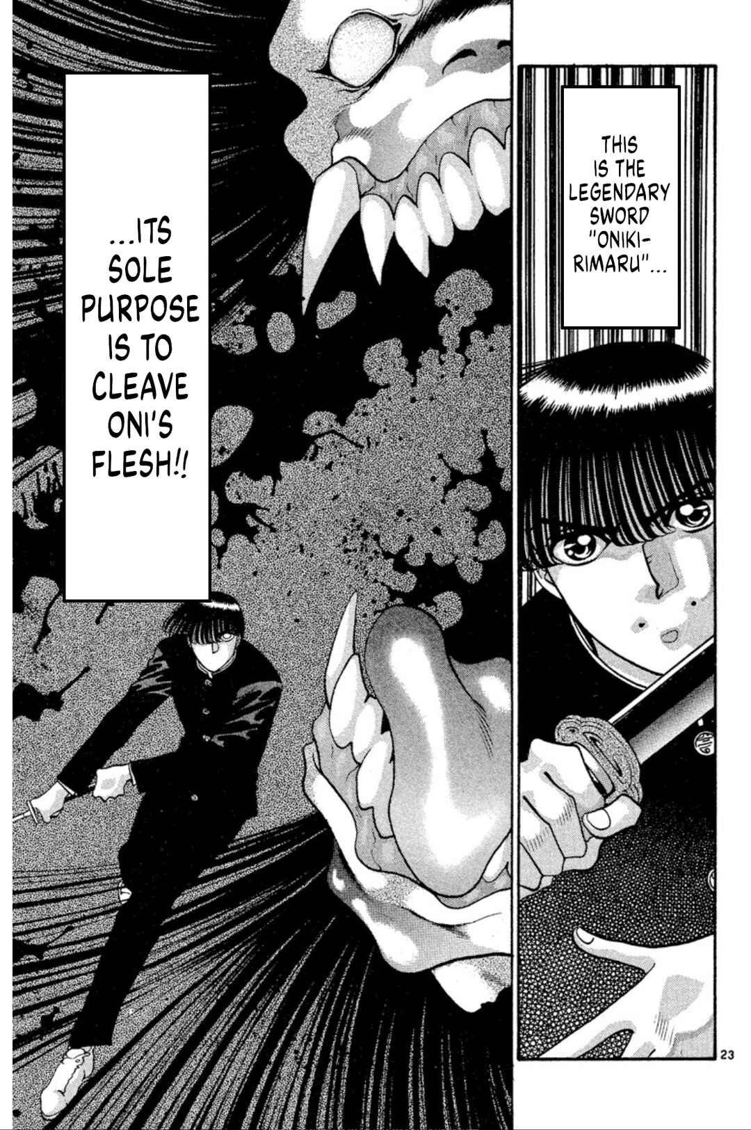 Page 23 Chapter 32 Onikirimaru