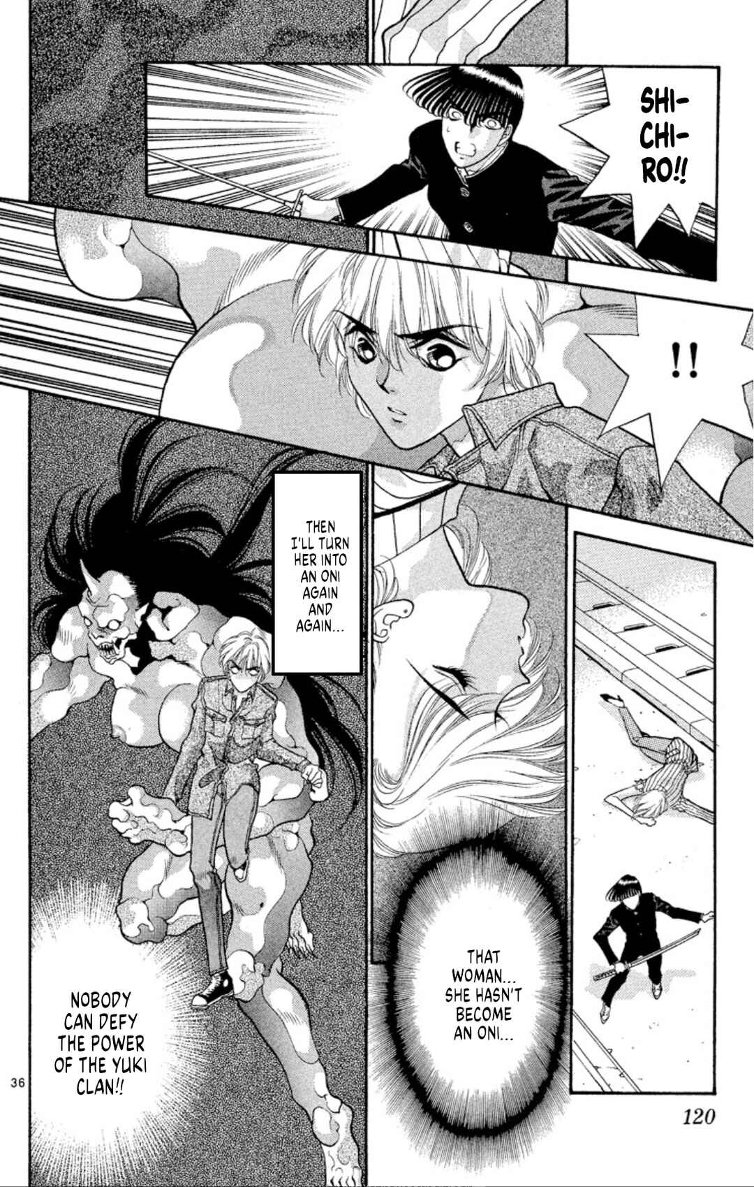Page 36 Chapter 47 Onikirimaru