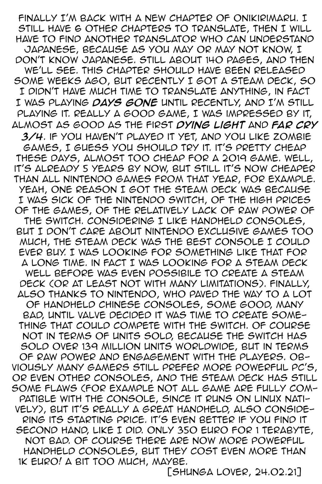 Page 25 Chapter 25 Onikirimaru