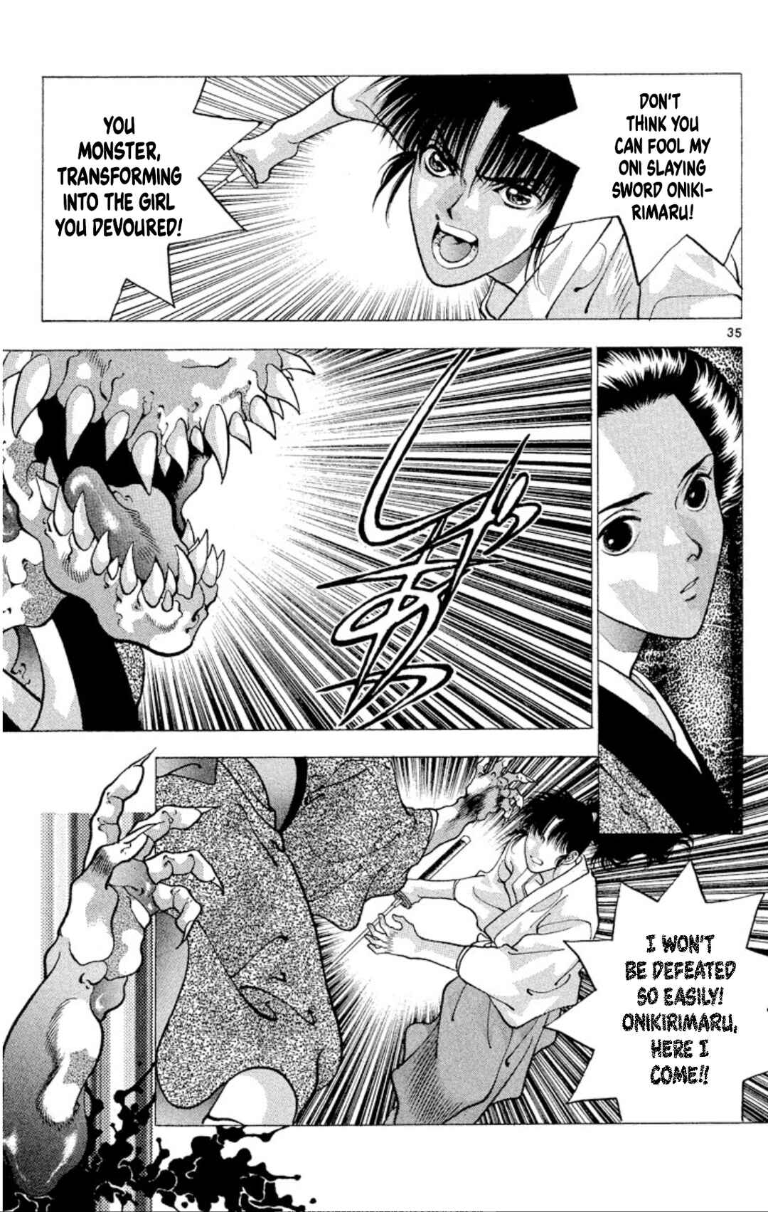 Page 37 Chapter 74 Onikirimaru