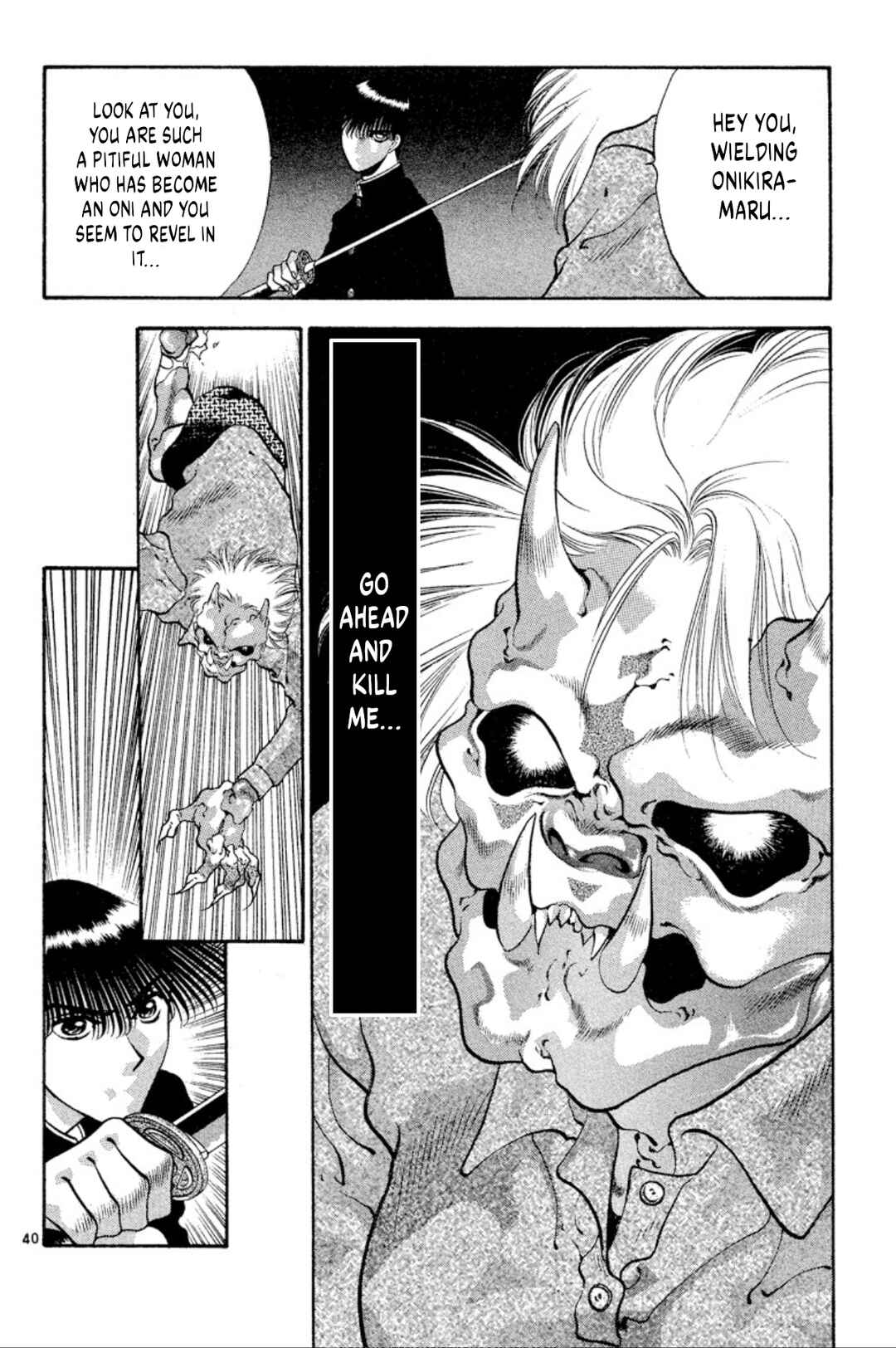 Page 40 Chapter 72 Onikirimaru
