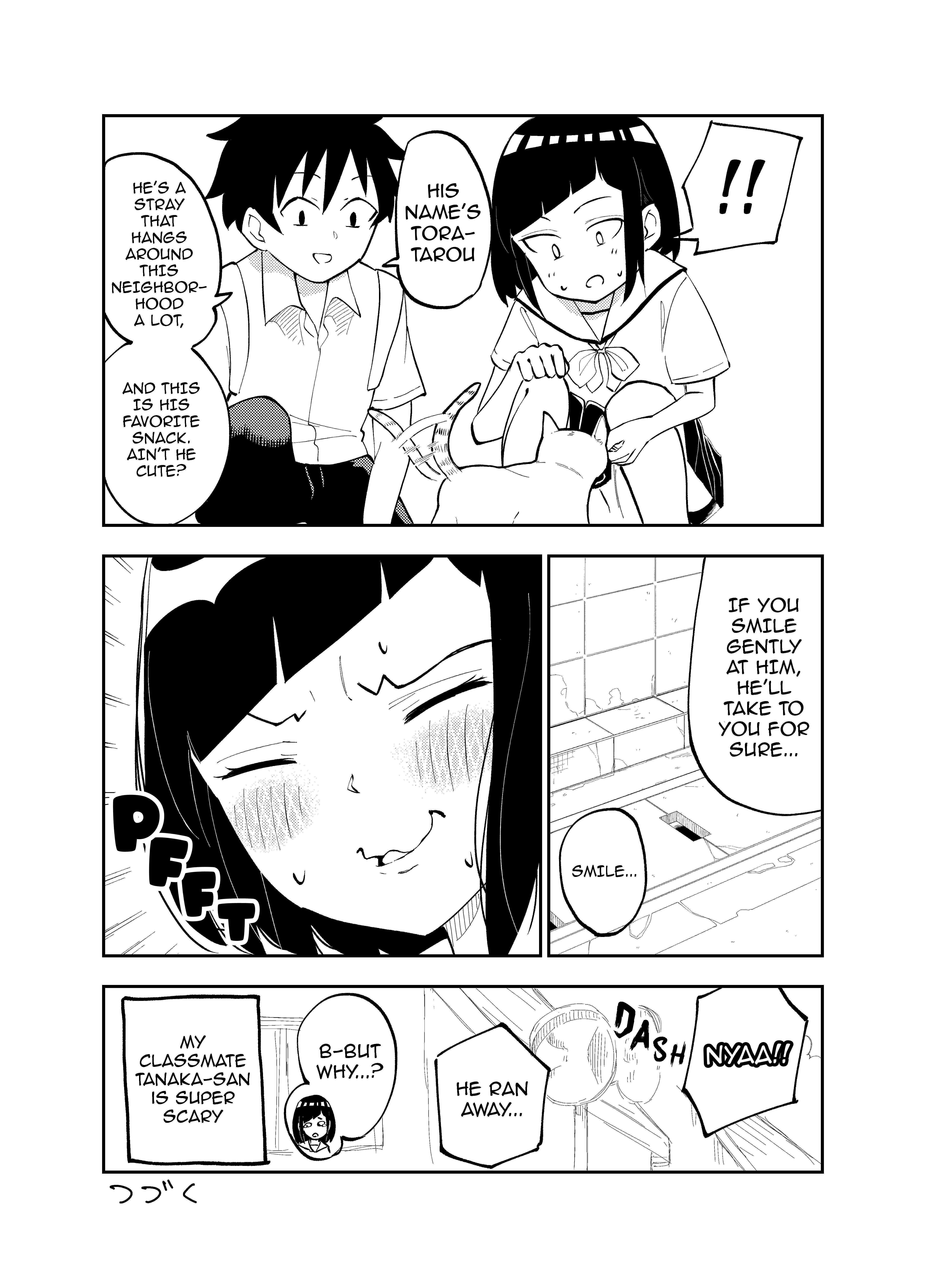 Page 4 Chapter 16 Classmate no Tanaka-san wa Sugoku Kowai (Webcomic)