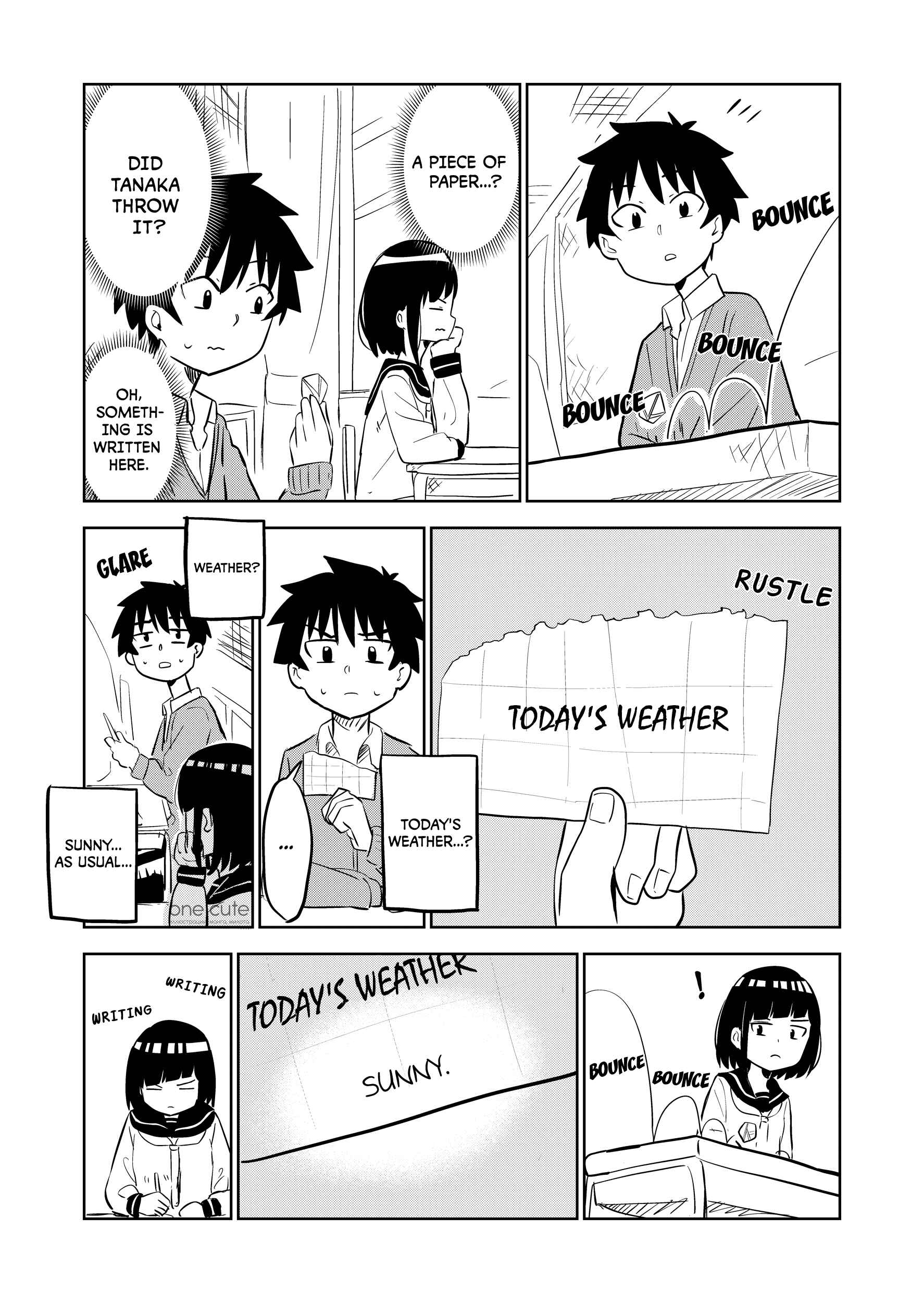 Page 1 Chapter 30 Classmate no Tanaka-san wa Sugoku Kowai (Webcomic)