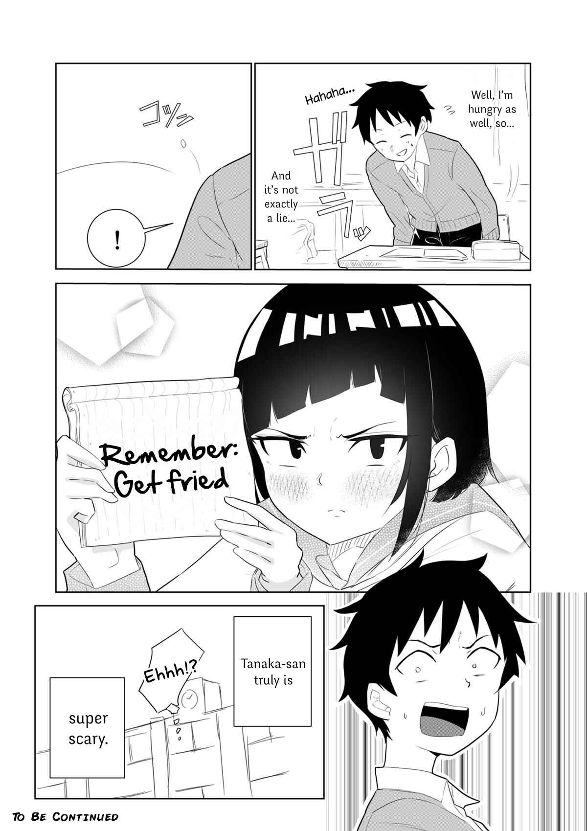 Page 4 Chapter 2 Classmate no Tanaka-san wa Sugoku Kowai (Webcomic)