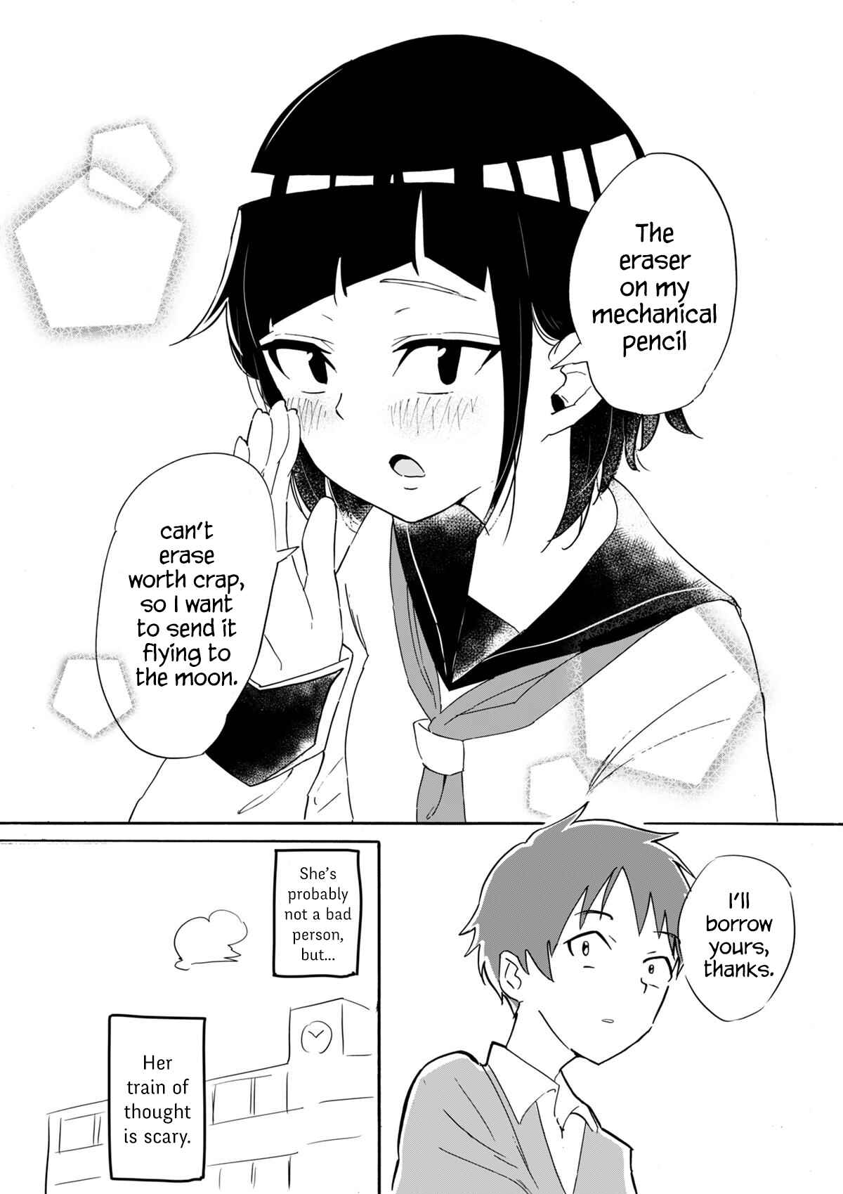 Page 4 Chapter 1 Classmate no Tanaka-san wa Sugoku Kowai (Webcomic)