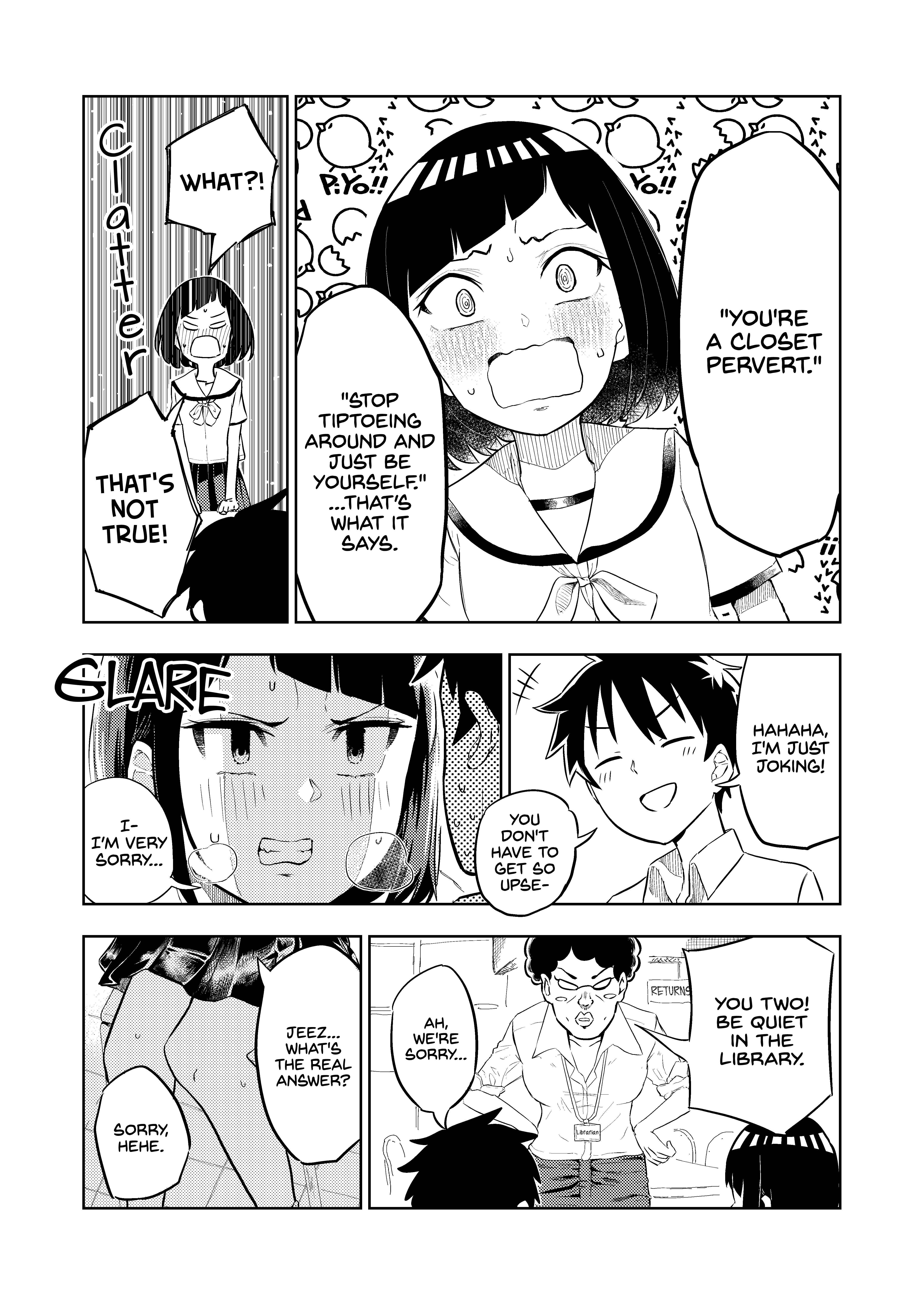 Page 3 Chapter 11 Classmate no Tanaka-san wa Sugoku Kowai (Webcomic)