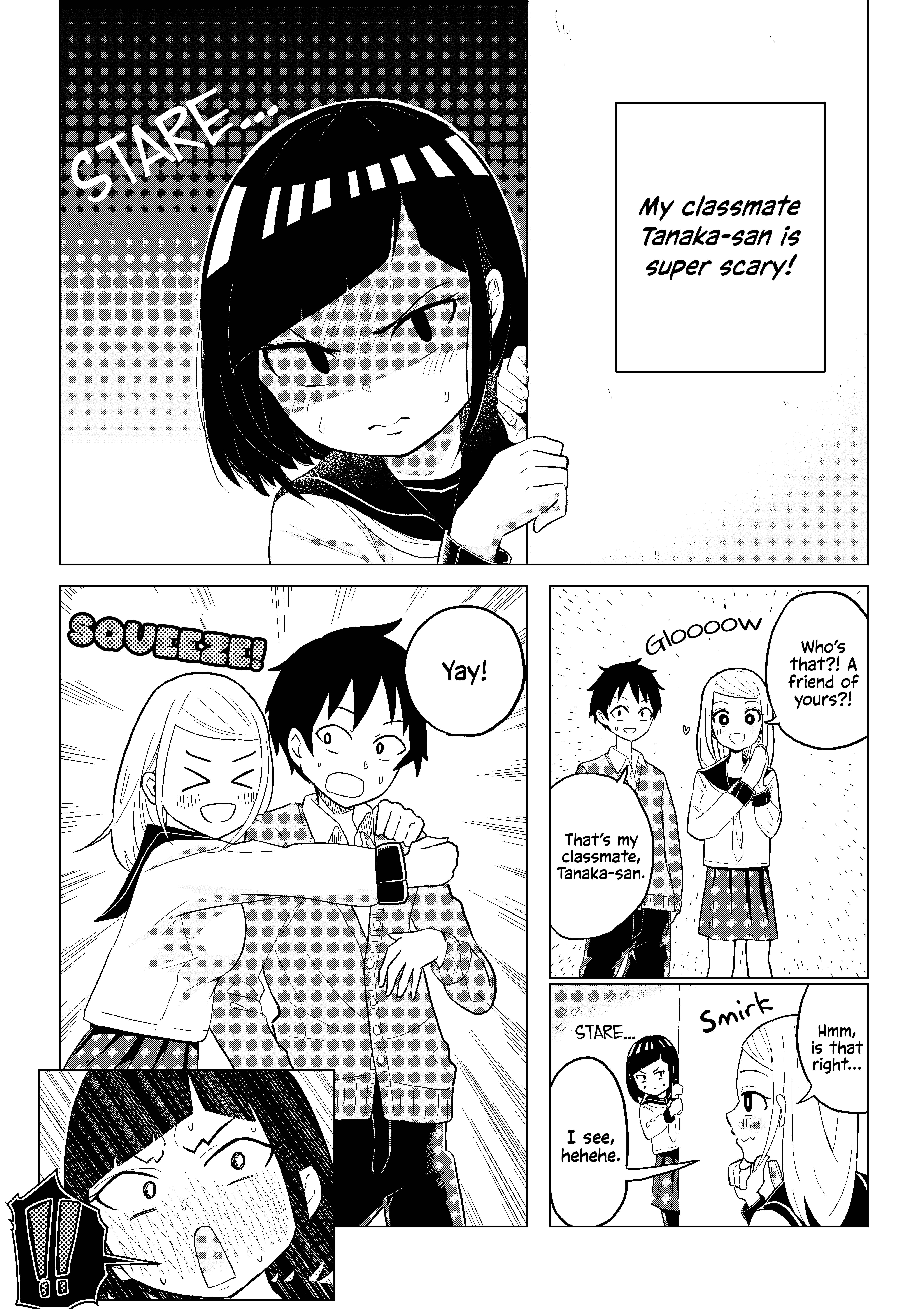 Page 2 Chapter 7 Classmate no Tanaka-san wa Sugoku Kowai (Webcomic)