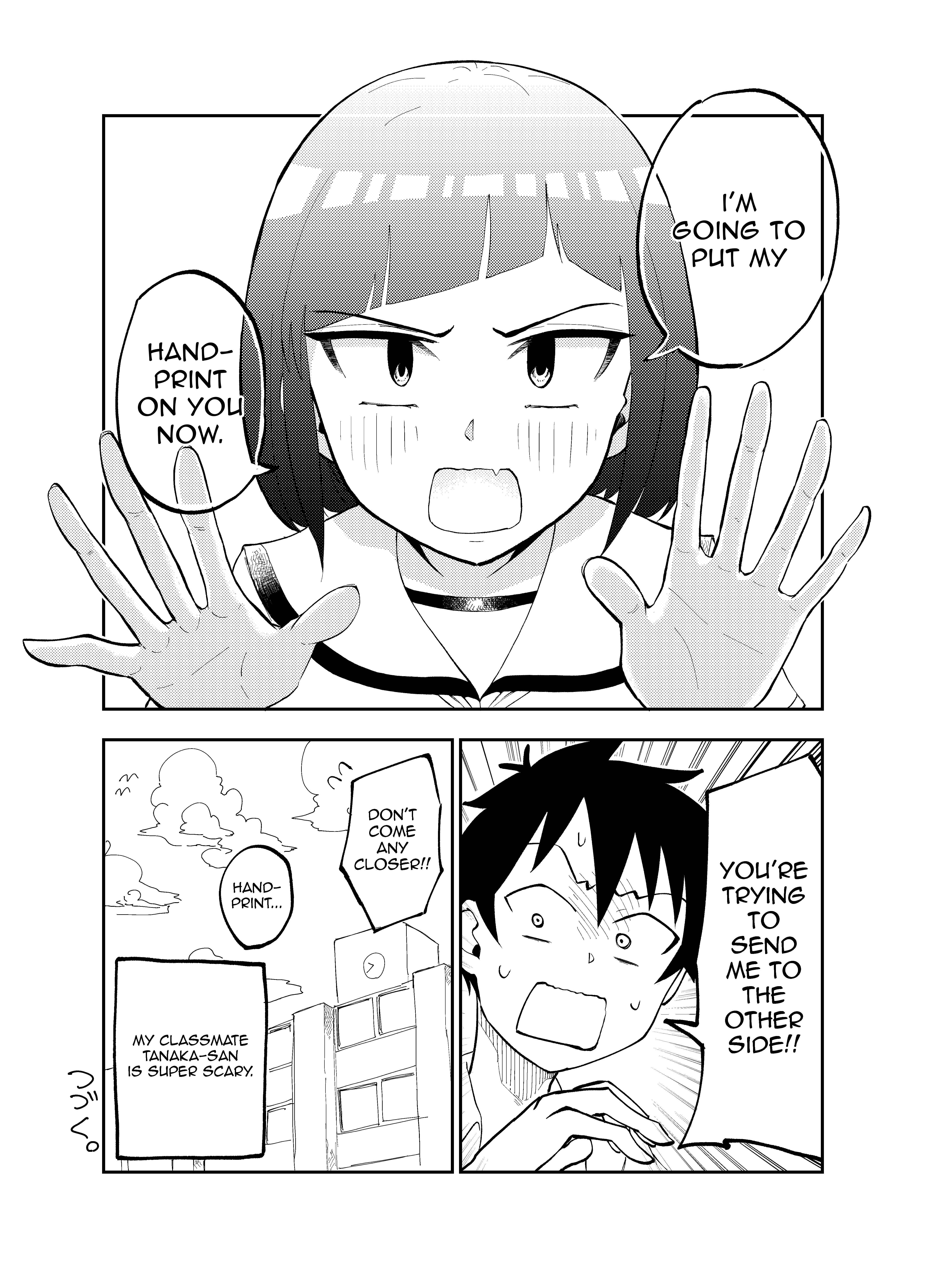 Page 4 Chapter 15 Classmate no Tanaka-san wa Sugoku Kowai (Webcomic)